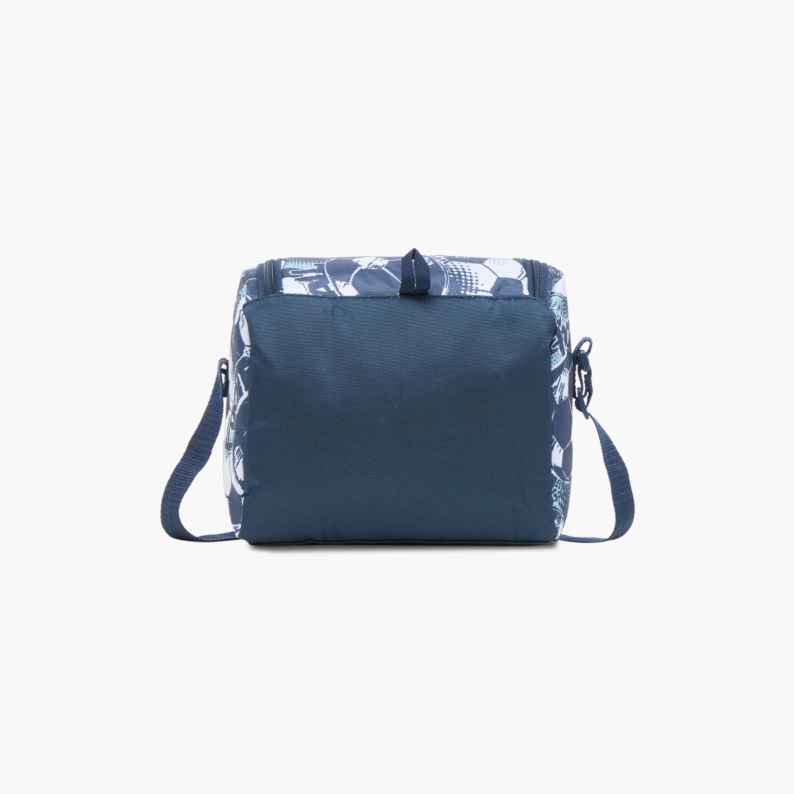 SAMI STUDIO Football Print Lunch Bag with Adjustable Strap and Zip Closure-school-lunchessentials-lunchbags-image-3