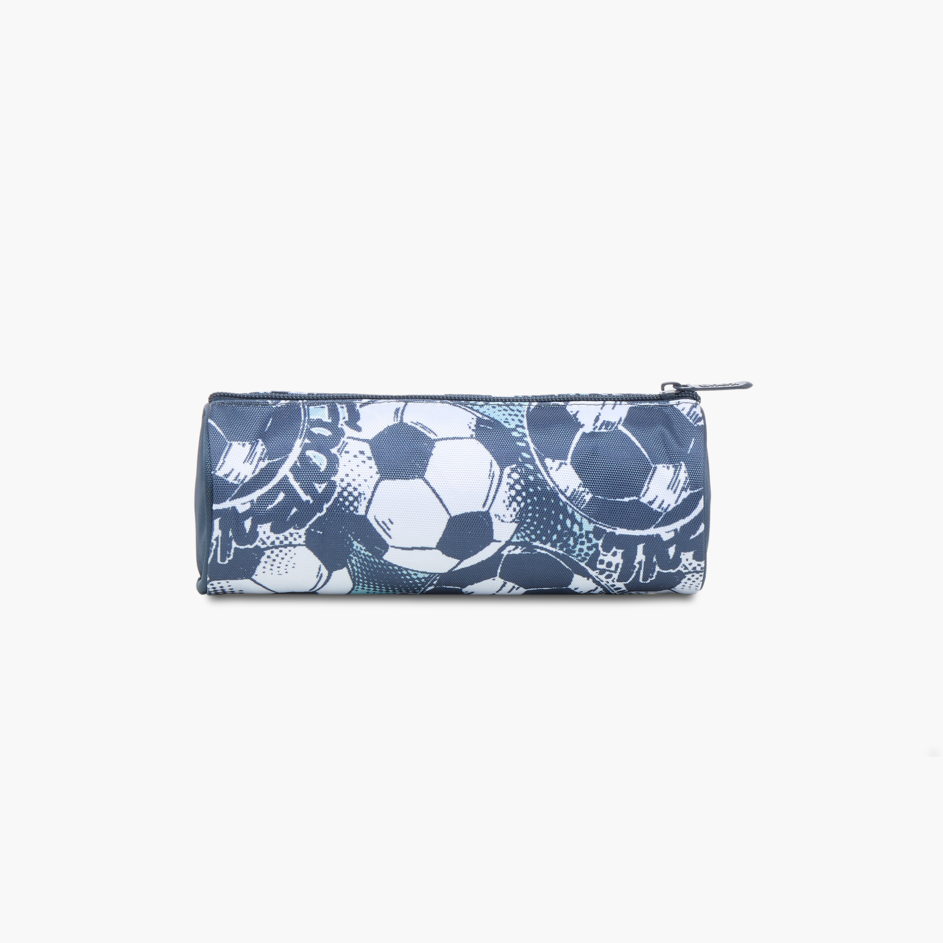 SAMI STUDIO Football Print Pencil Pouch with Zip Closure-school-stationery-pencilcases-image-1