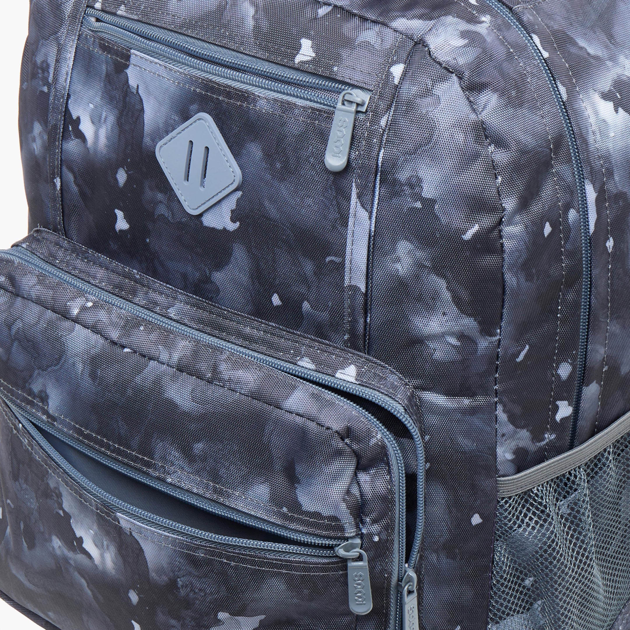 SAMI STUDIO 18-inch Camouflage Print Trolley Backpack with Retractable Handle - 43x32x18 cms-school-bagsandbackpacks-trolleybags-image-10