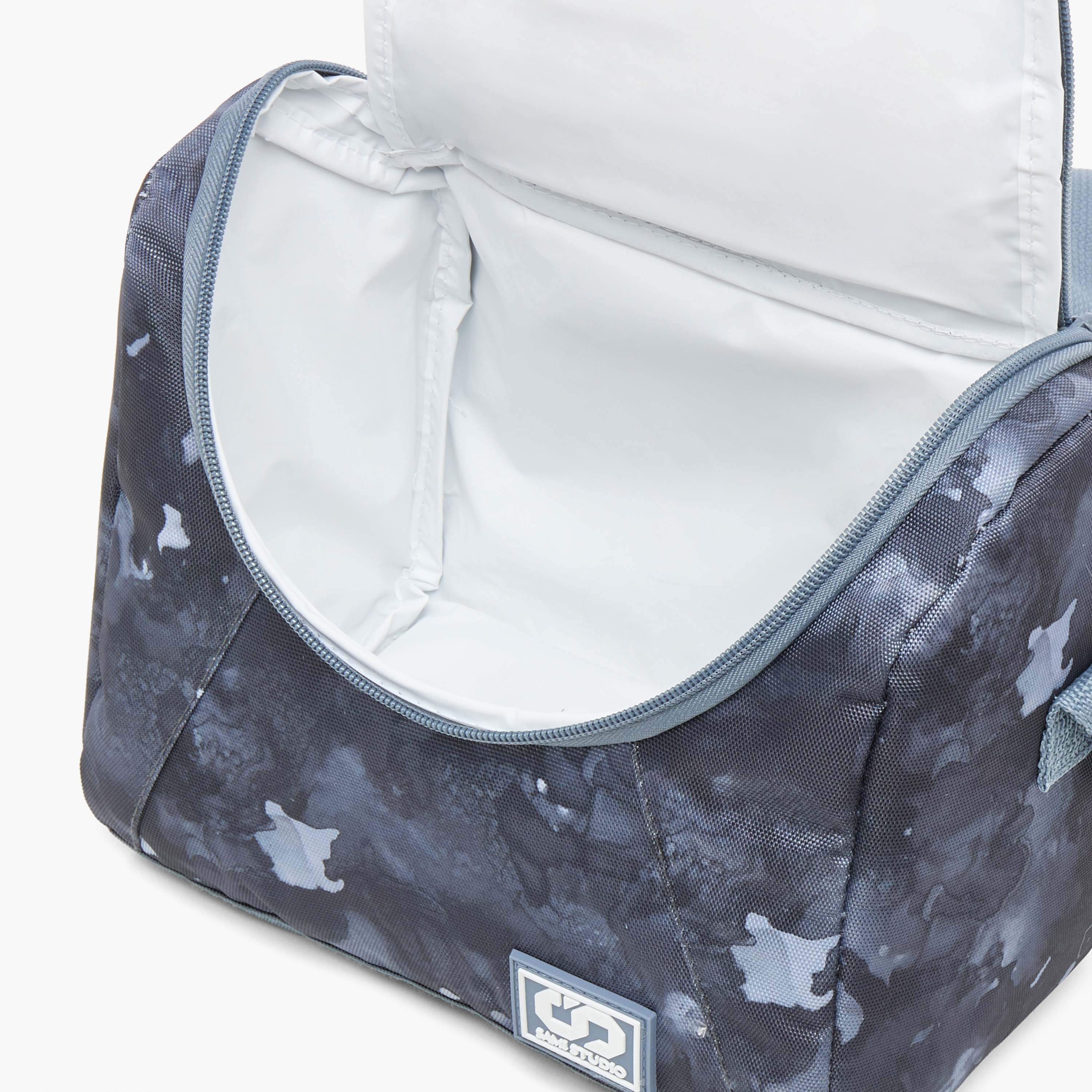 SAMI STUDIO Camouflage Print Lunch Bag with Adjustable Strap and Zip Closure-school-lunchessentials-lunchbags-image-7