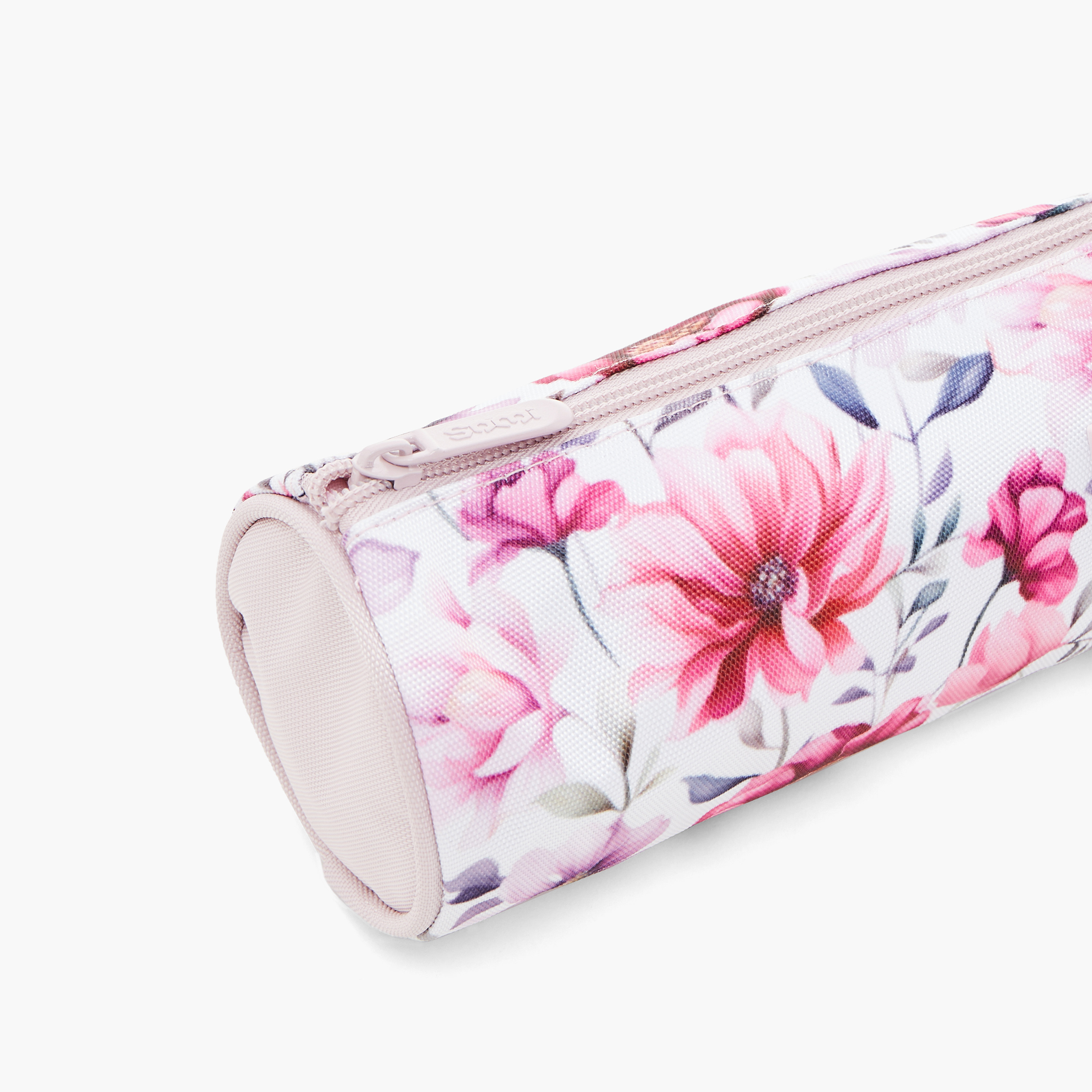 SAMI STUDIO All-Over Floral Print Pencil Pouch with Zip Closure-school-stationery-pencilcases-image-5