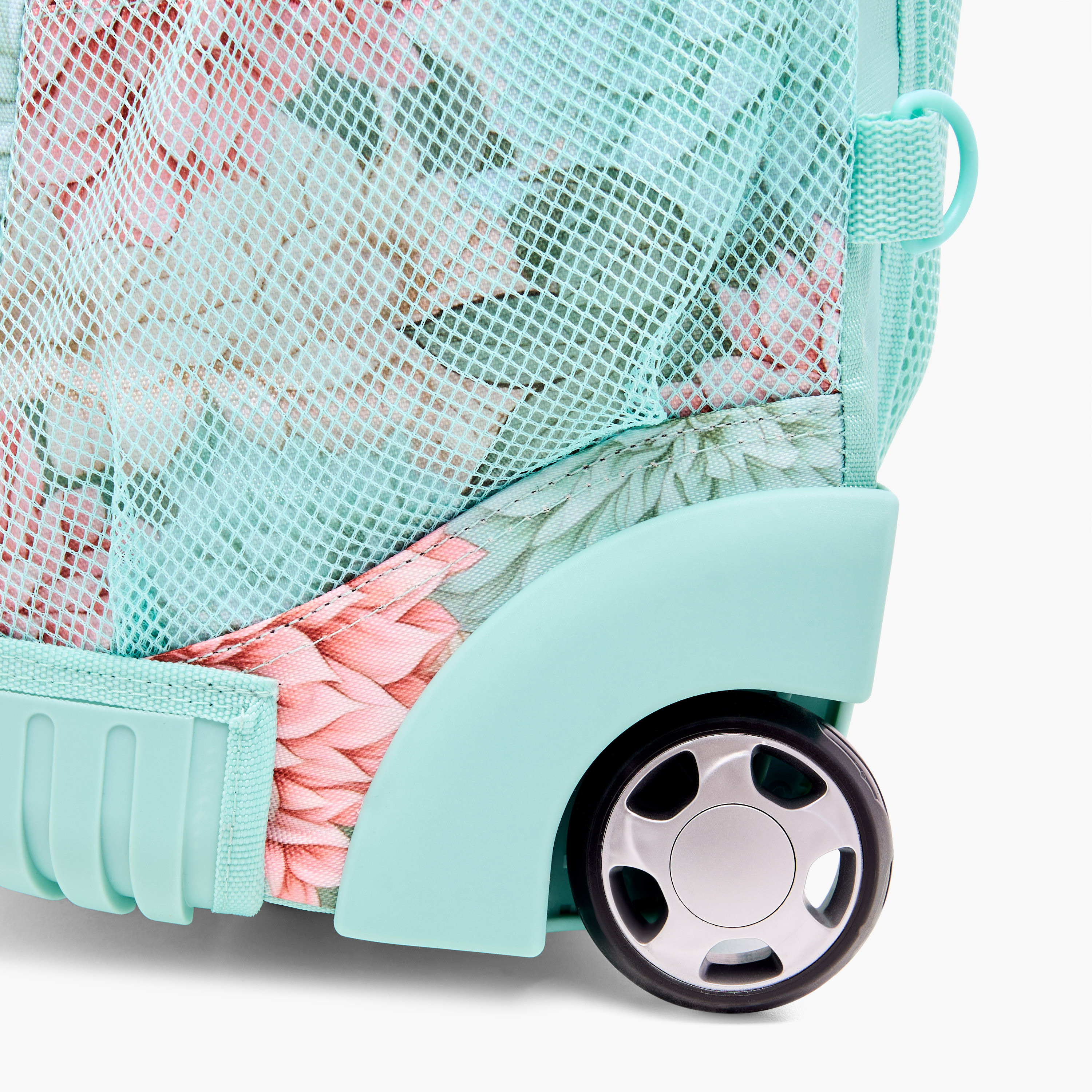 SAMI STUDIO Floral Print 18-inch Trolley Backpack with Adjustable Straps - 43x32x18 cms-school-bagsandbackpacks-trolleybags-image-10