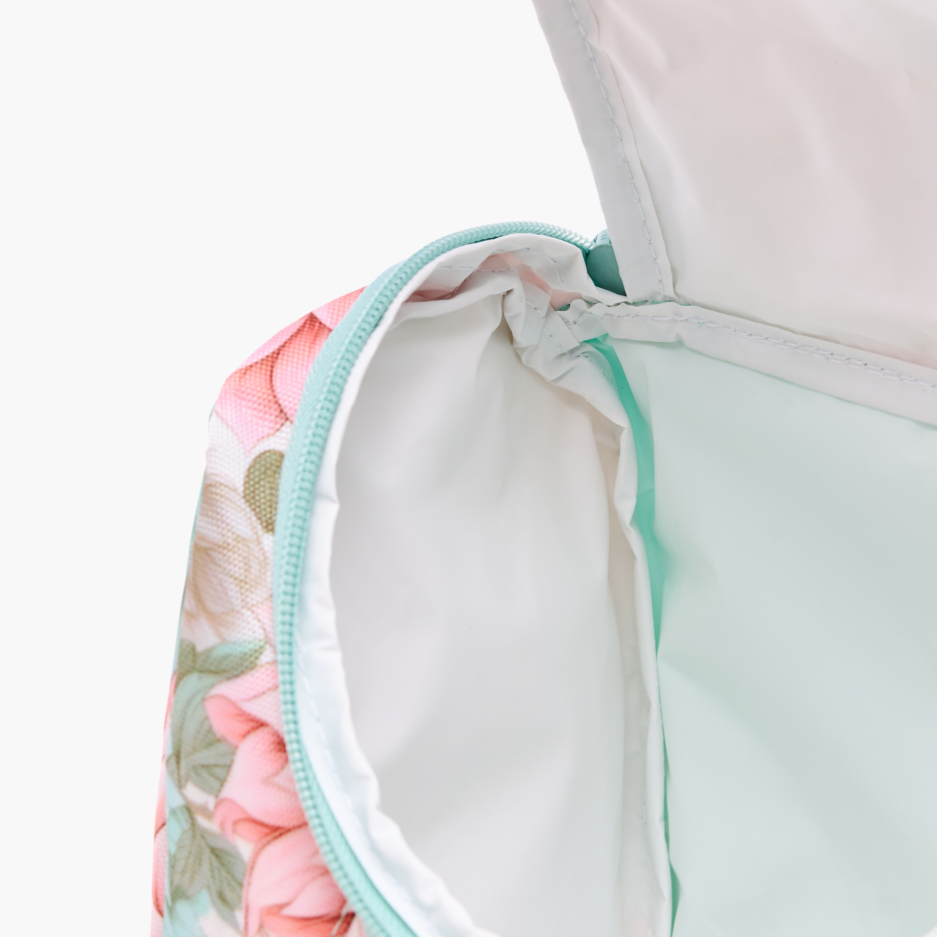 SAMI STUDIO Floral Print Lunch Bag with Adjustable Strap and Zip Closure-school-lunchessentials-lunchbags-image-5