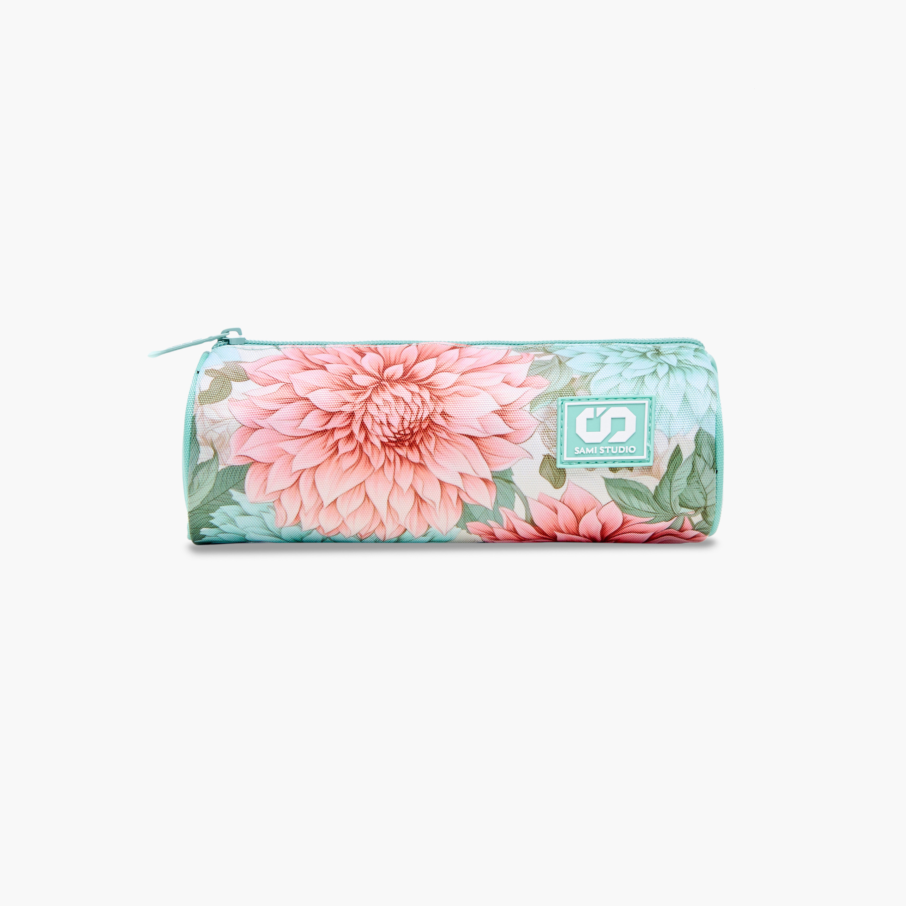 SAMI STUDIO Floral Print Pencil Pouch with Zip Closure-school-stationery-pencilcases-image-1
