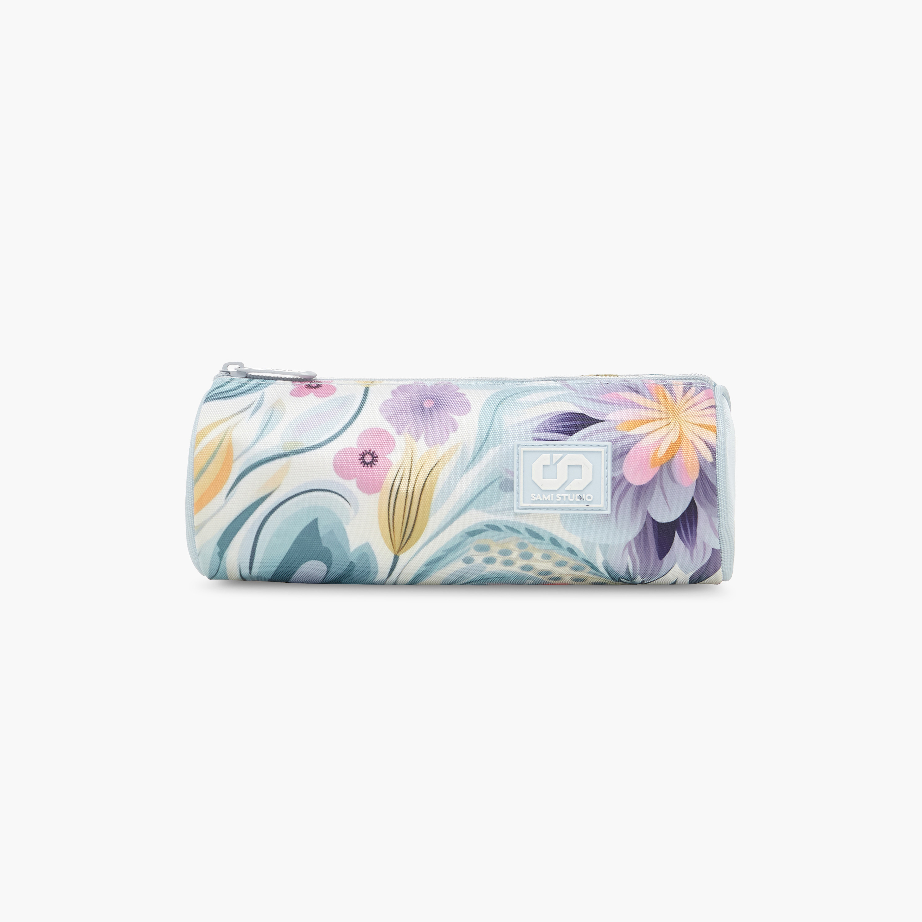 SAMI STUDIO Floral Print Pencil Pouch with Zip Closure-school-stationery-pencilcases-image-1