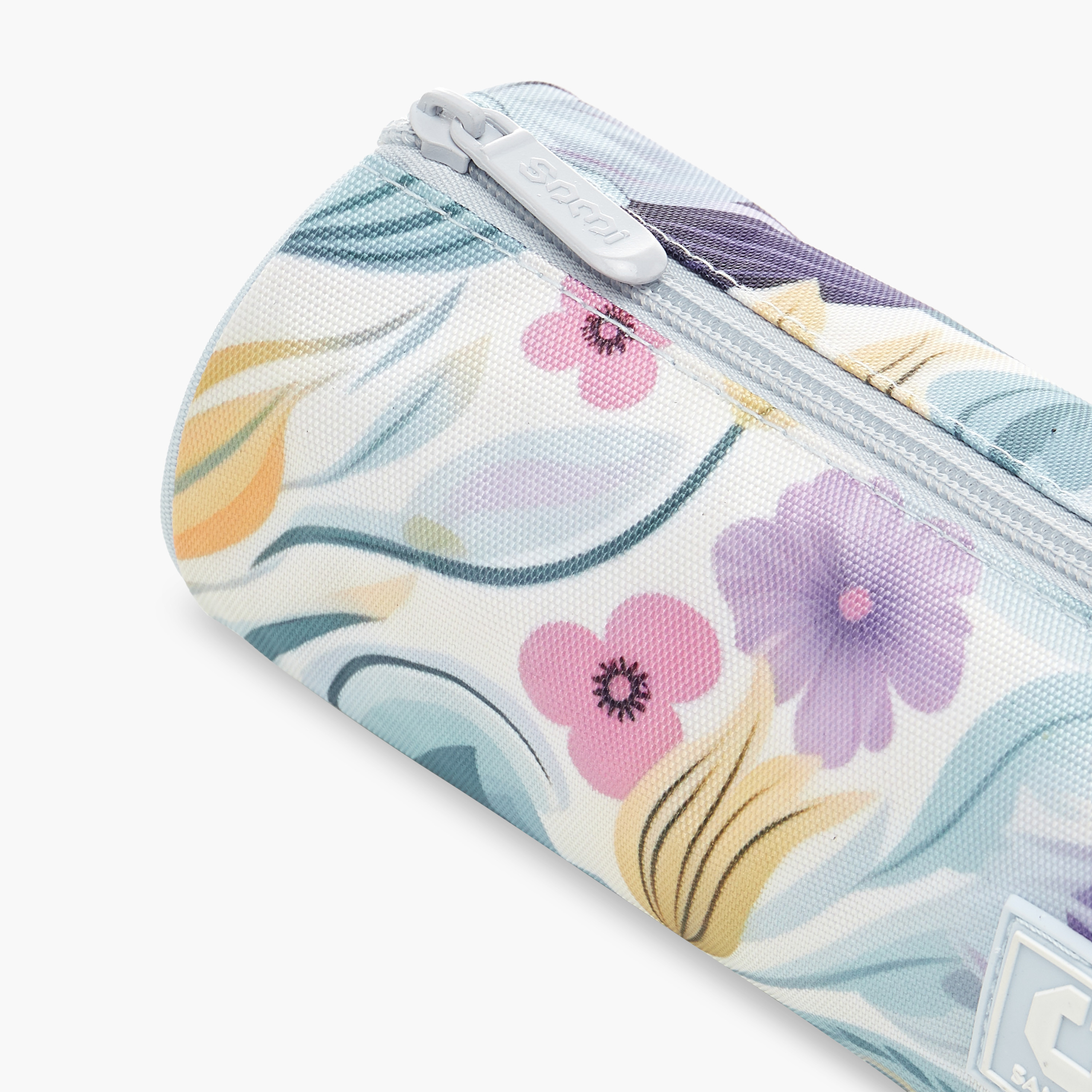 SAMI STUDIO Floral Print Pencil Pouch with Zip Closure-school-stationery-pencilcases-image-3
