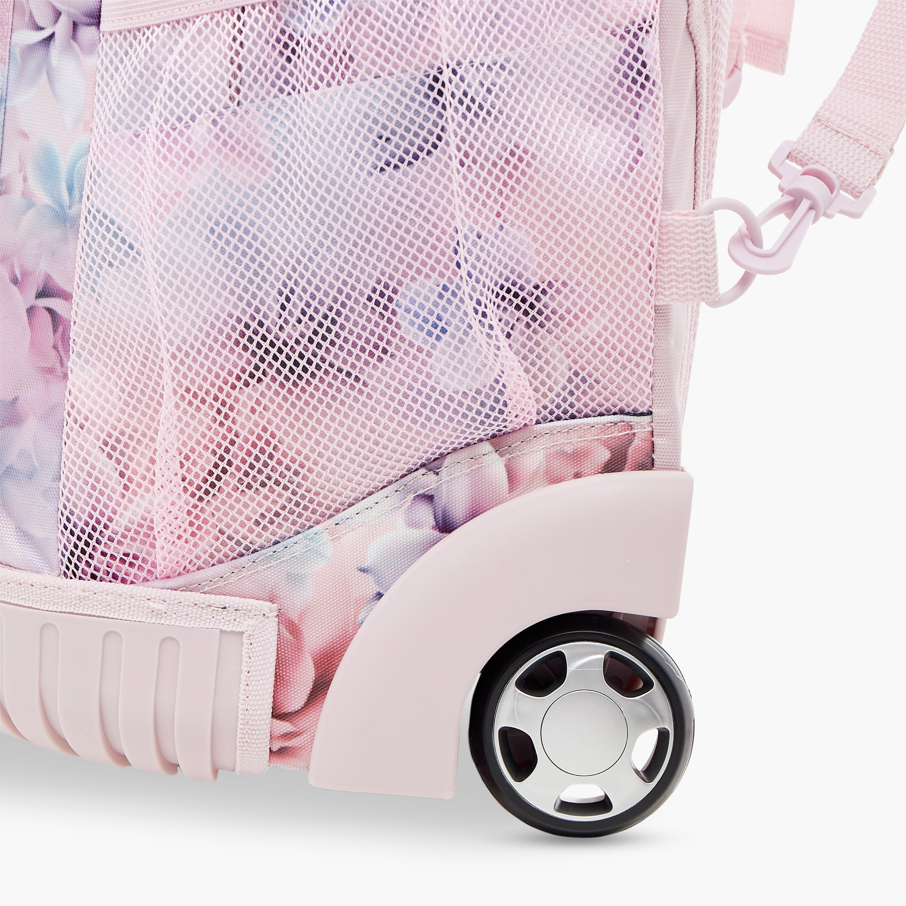 SAMI STUDIO Floral Print Softcase Trolley Bag with Retractable Handle-school-bagsandbackpacks-trolleybags-image-10