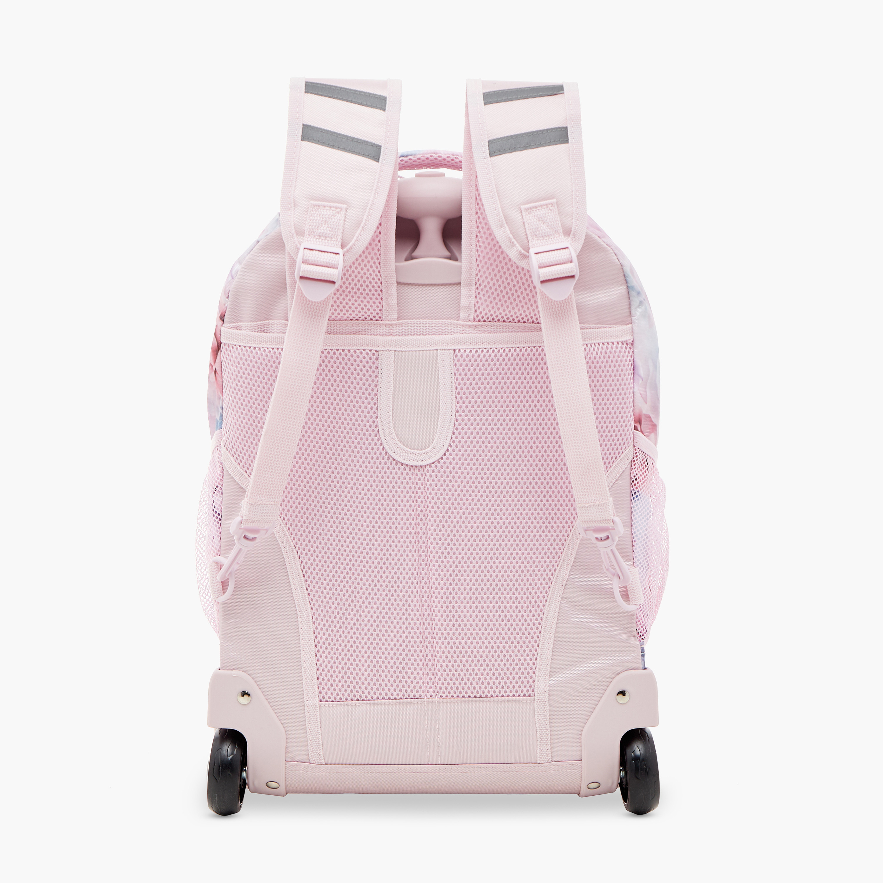 SAMI STUDIO Floral Print Softcase Trolley Bag with Retractable Handle-school-bagsandbackpacks-trolleybags-image-3
