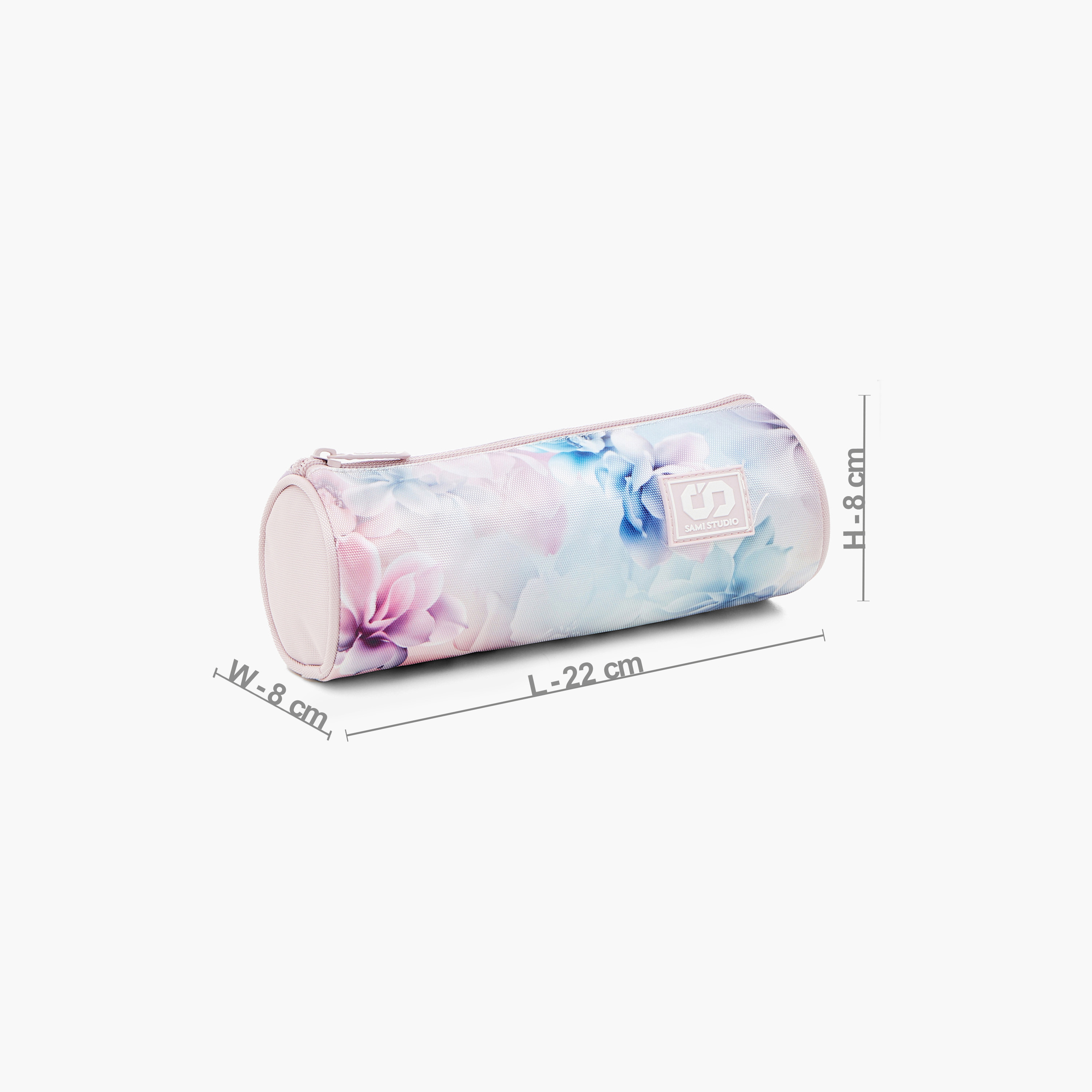 SAMI STUDIO Floral Print Pencil Pouch with Zip Closure-school-stationery-pencilcases-image-2
