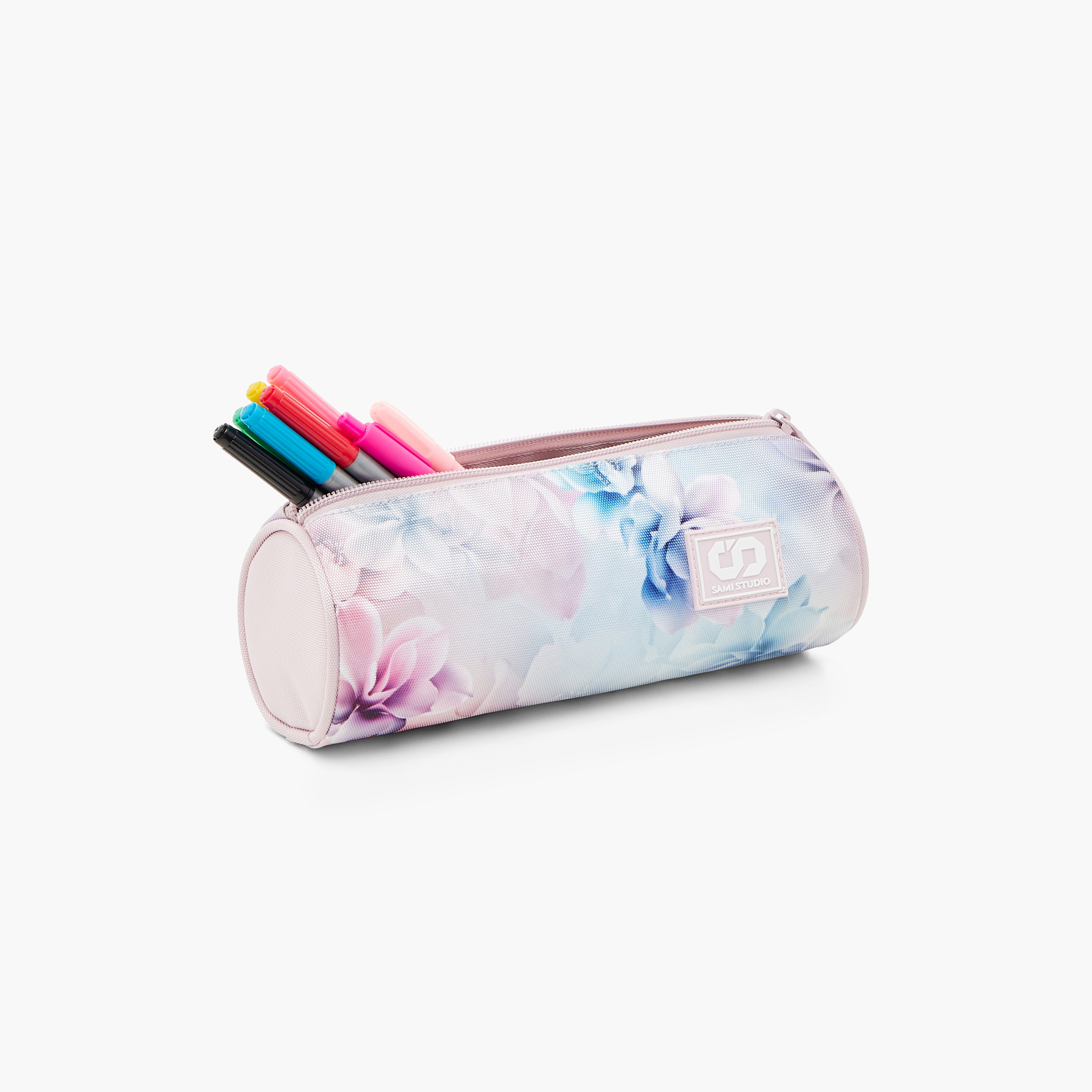 SAMI STUDIO Floral Print Pencil Pouch with Zip Closure-school-stationery-pencilcases-image-5
