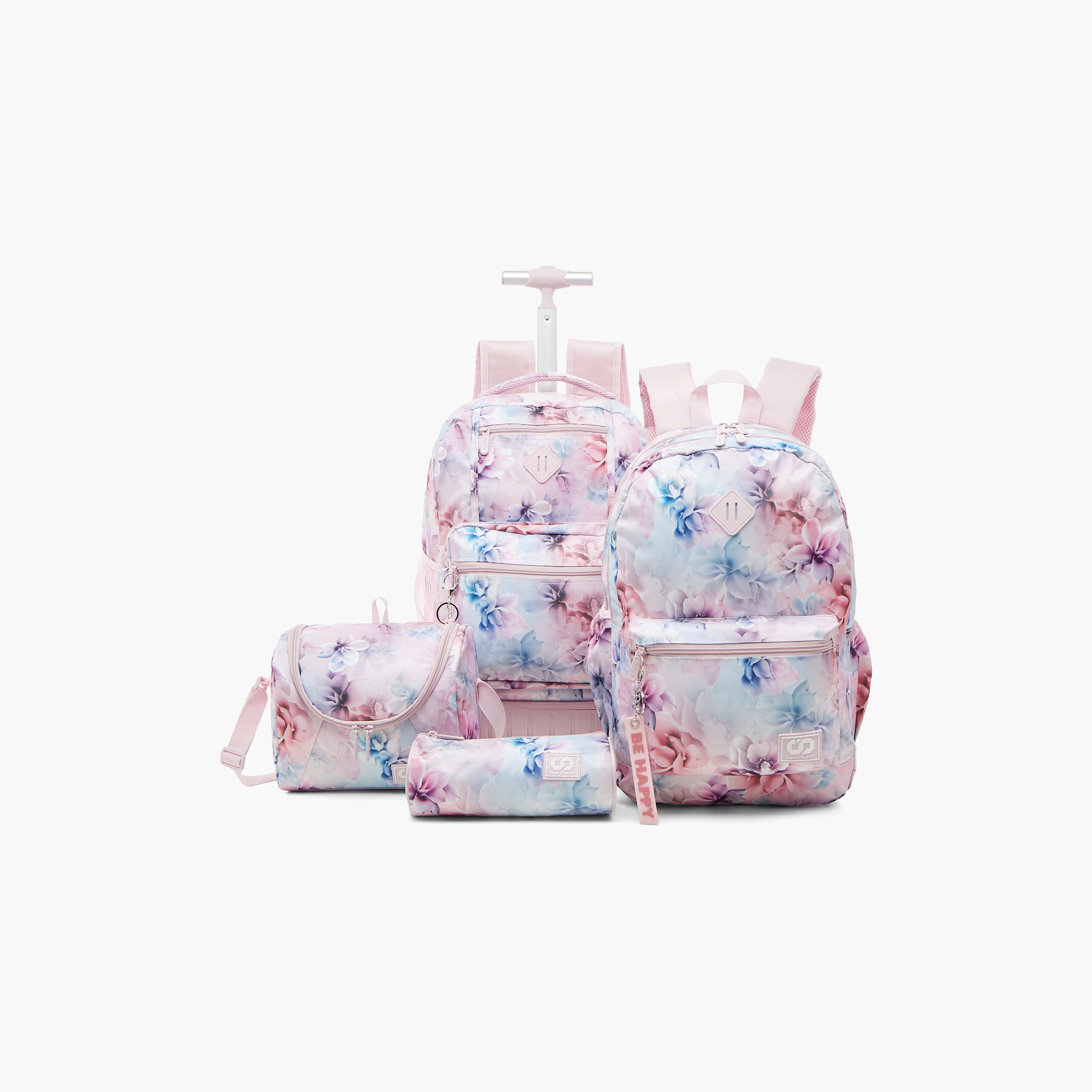 SAMI STUDIO Floral Print Pencil Pouch with Zip Closure-school-stationery-pencilcases-image-8