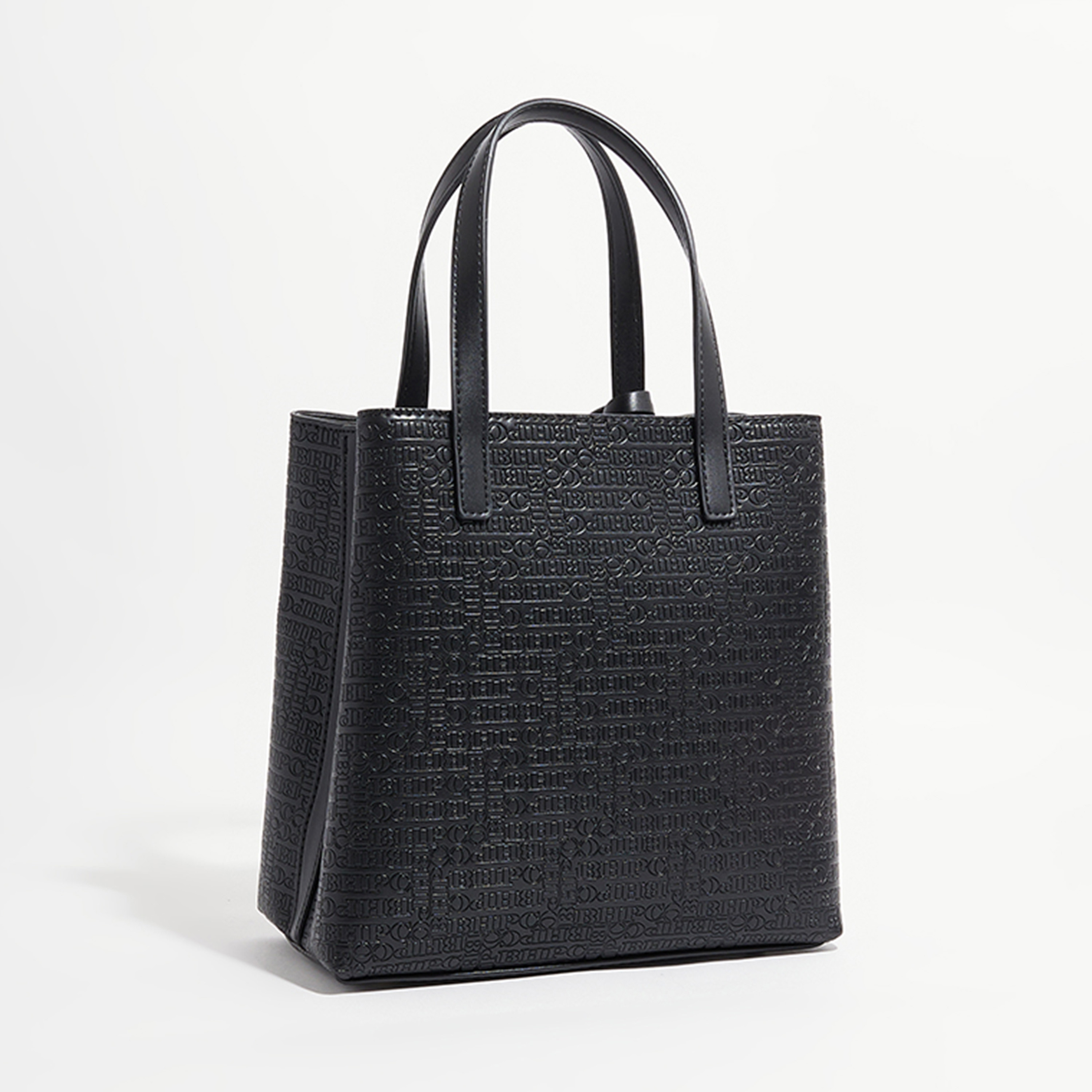 Beverly Hills Polo Club Textured Shoulder Bag with Magnetic Closure-women-bagsandwallets-handbags-image-2