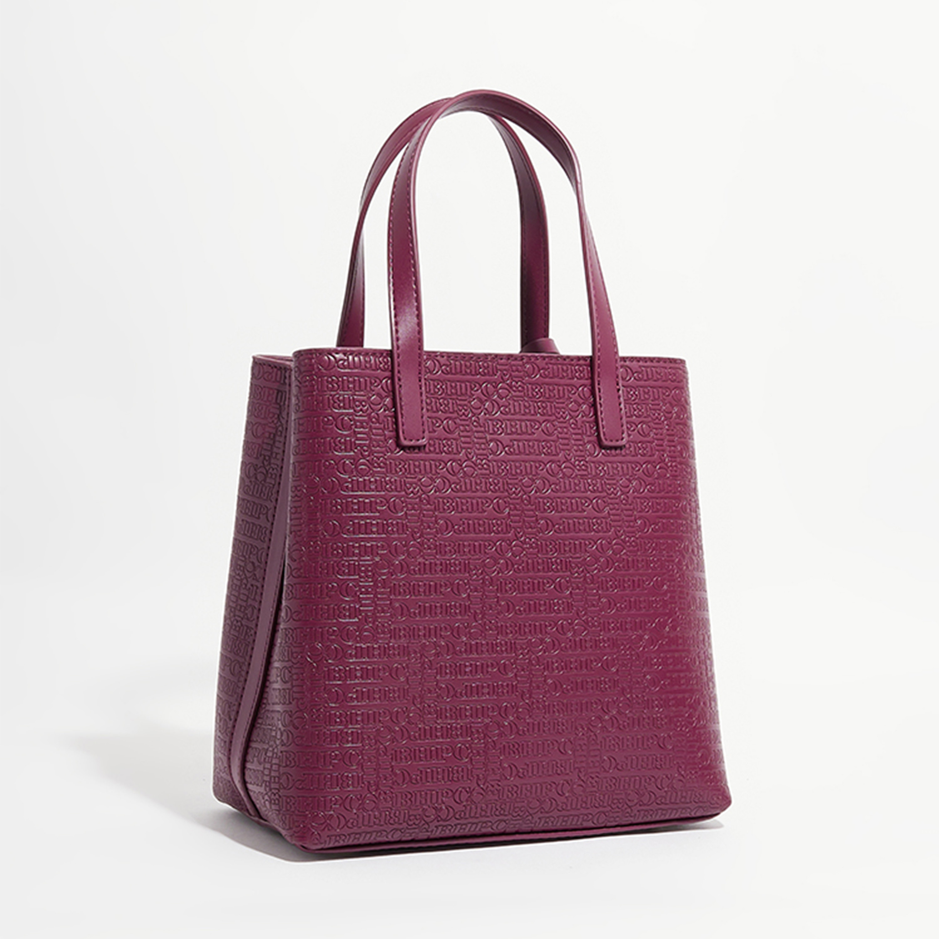Beverly Hills Polo Club Textured Shoulder Bag with Magnetic Closure-women-bagsandwallets-handbags-image-10