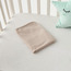 بطانية حديثي ولادة سادة بزينة فيونكة من جيجلز - 70x70 سم-baby-nursery-blanketsandswaddles-receivingblankets-image-1
