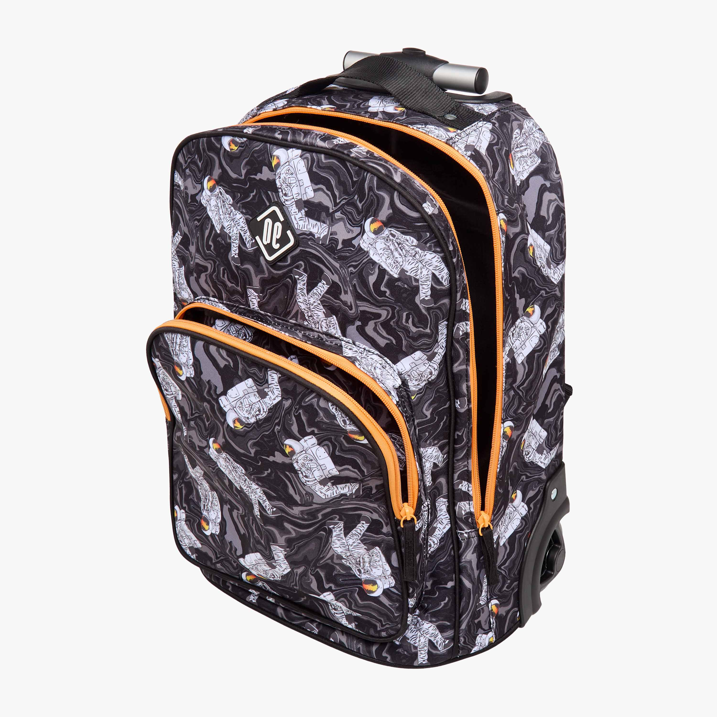Gamer Print Trolley Backpack with Lunch Bag and Pencil Pouch-school-bagsandbackpacks-sets-image-12