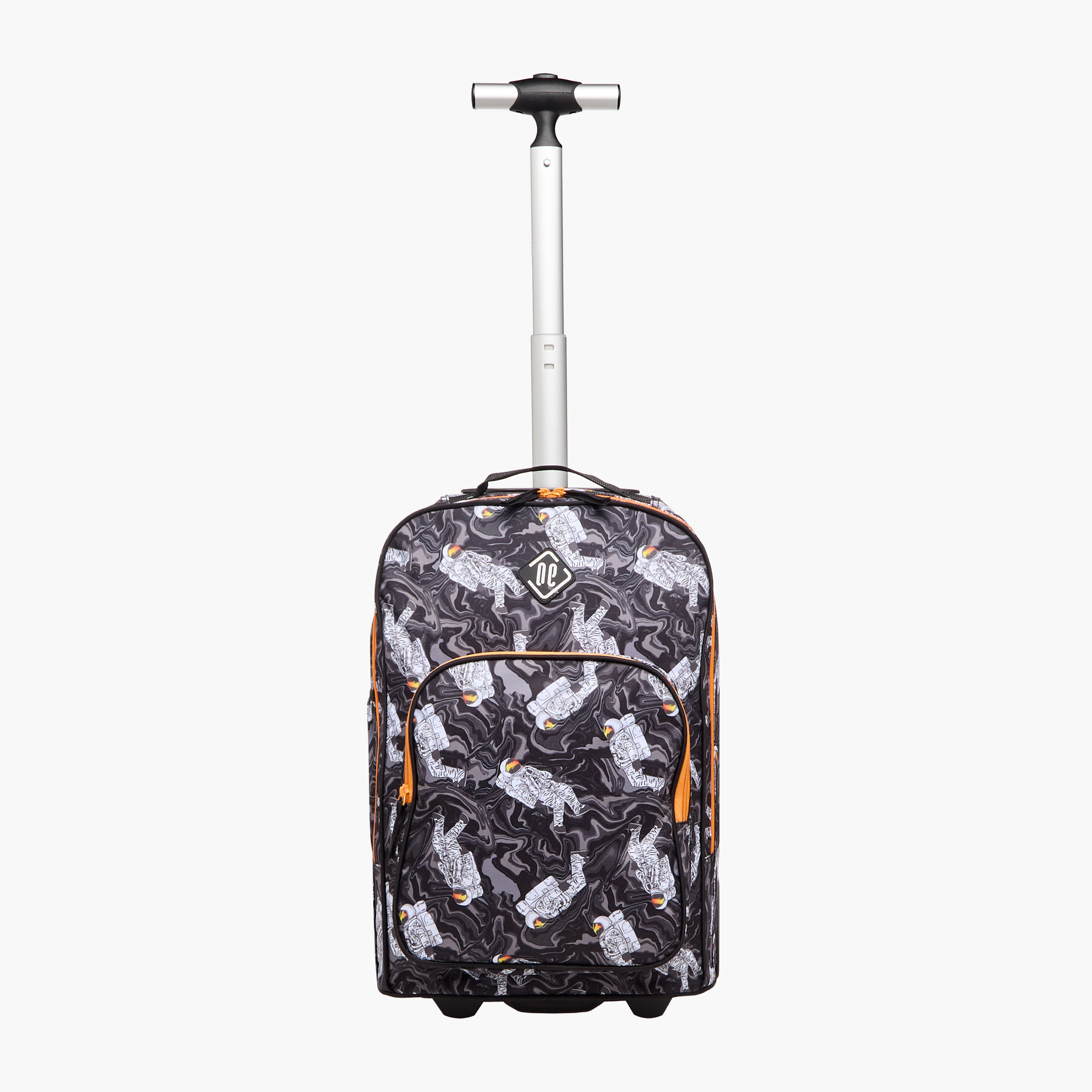 Gamer Print Trolley Backpack with Lunch Bag and Pencil Pouch-school-bagsandbackpacks-sets-image-3