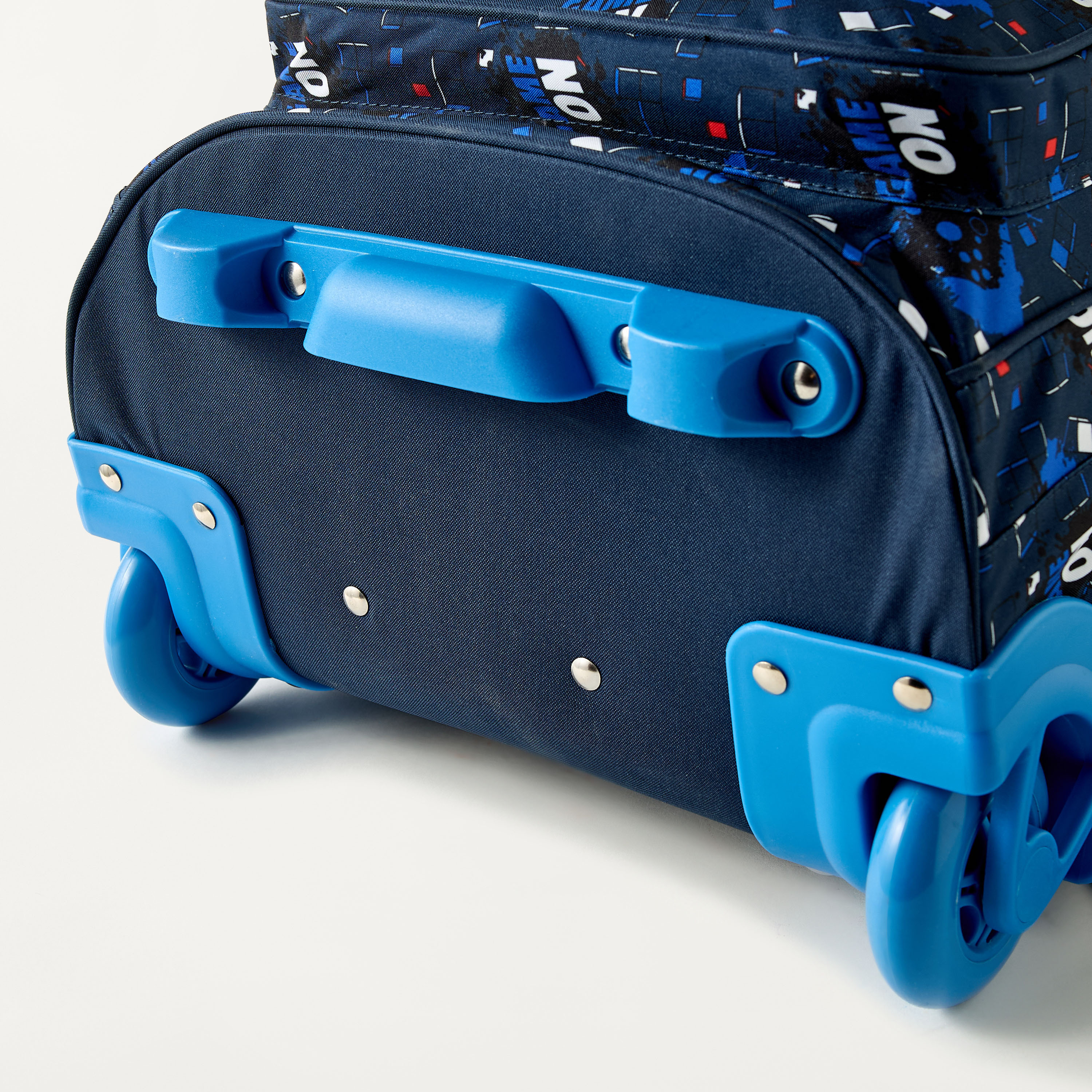 Gamer Print Trolley Backpack with Lunch Bag and Pencil Pouch-school-bagsandbackpacks-sets-image-8
