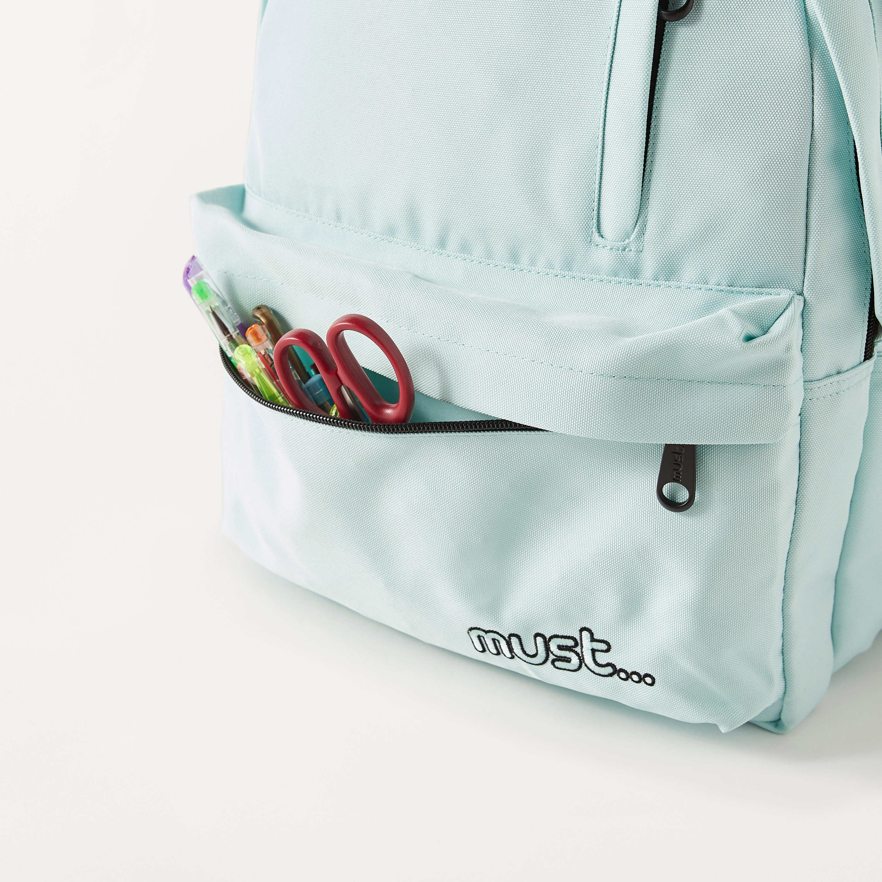 شنطة ظهر سادة مقاس 16 بوصة مع منفذ يو أس بي وسحاب إغلاق من ماست - 32x19x42 سم-school-bagsandbackpacks-backpacks-image-8
