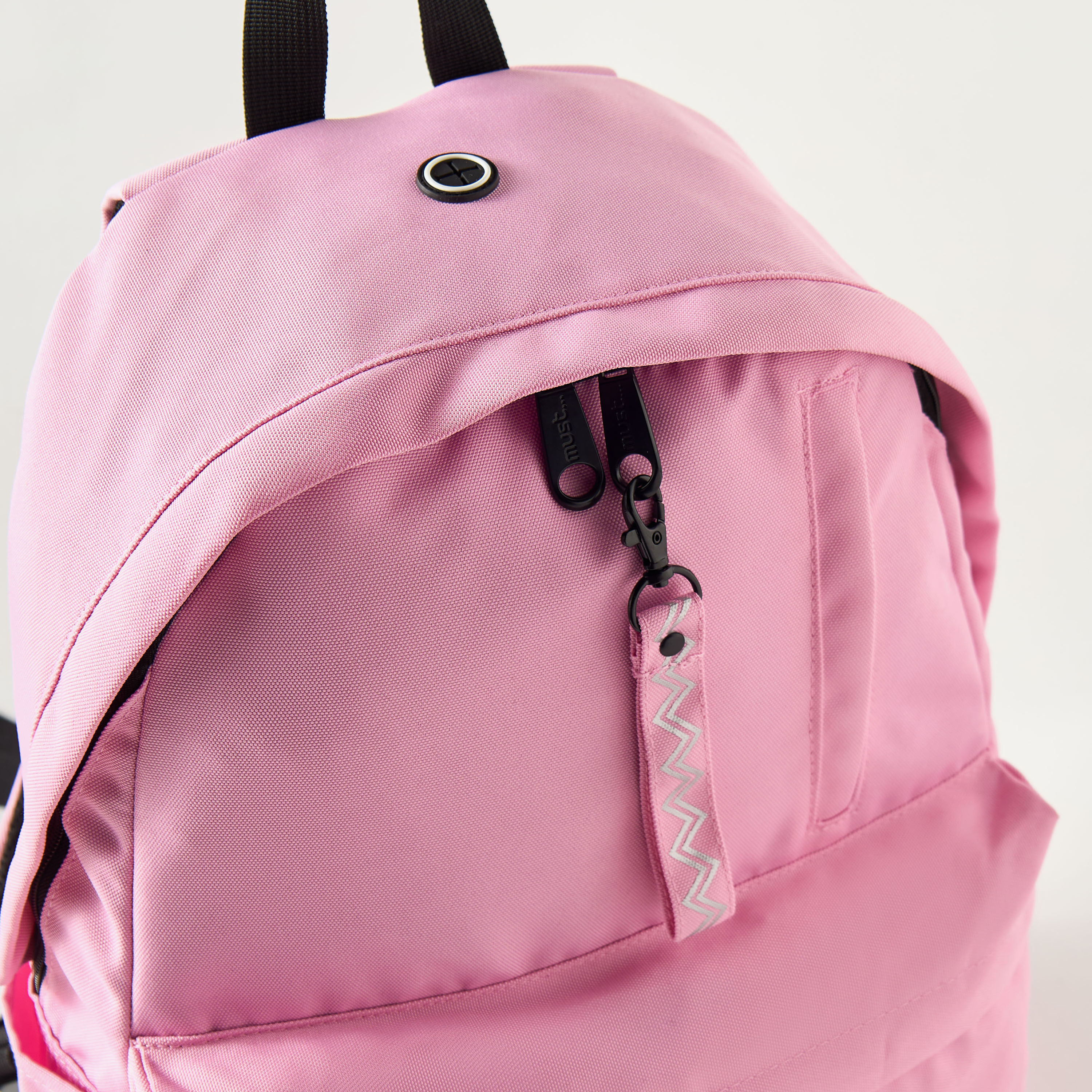 Must Solid 16-inch Backpack with Adjustable Straps - 32x17x42 cms-school-bagsandbackpacks-backpacks-image-8