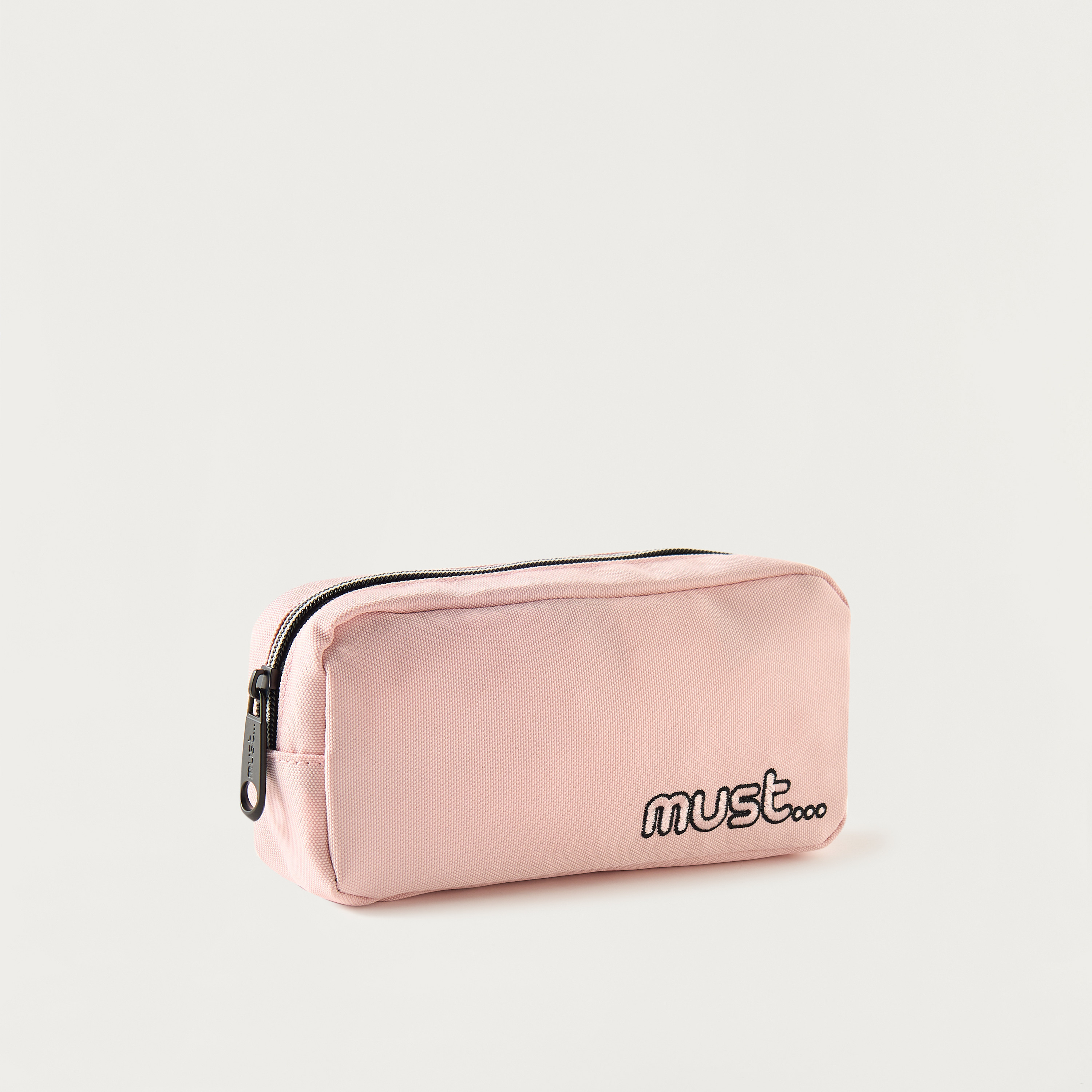 Must Solid Pencil Pouch with Zip Closure-school-stationery-pencilcases-image-2