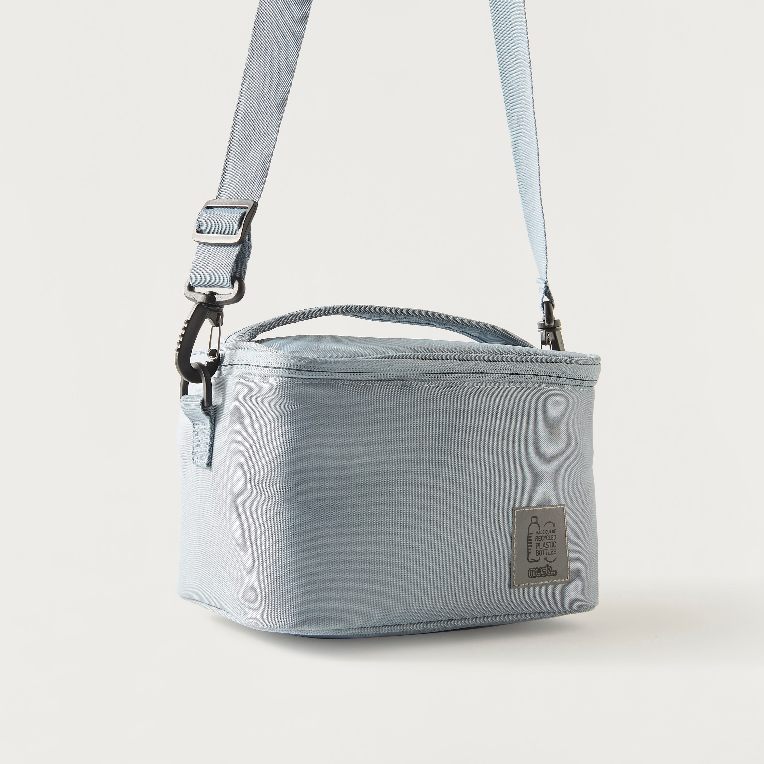 شنطة غداء سادة بحزام قابل للتعديل وسحاب إغلاق من ماست-school-lunchessentials-lunchbags-image-2