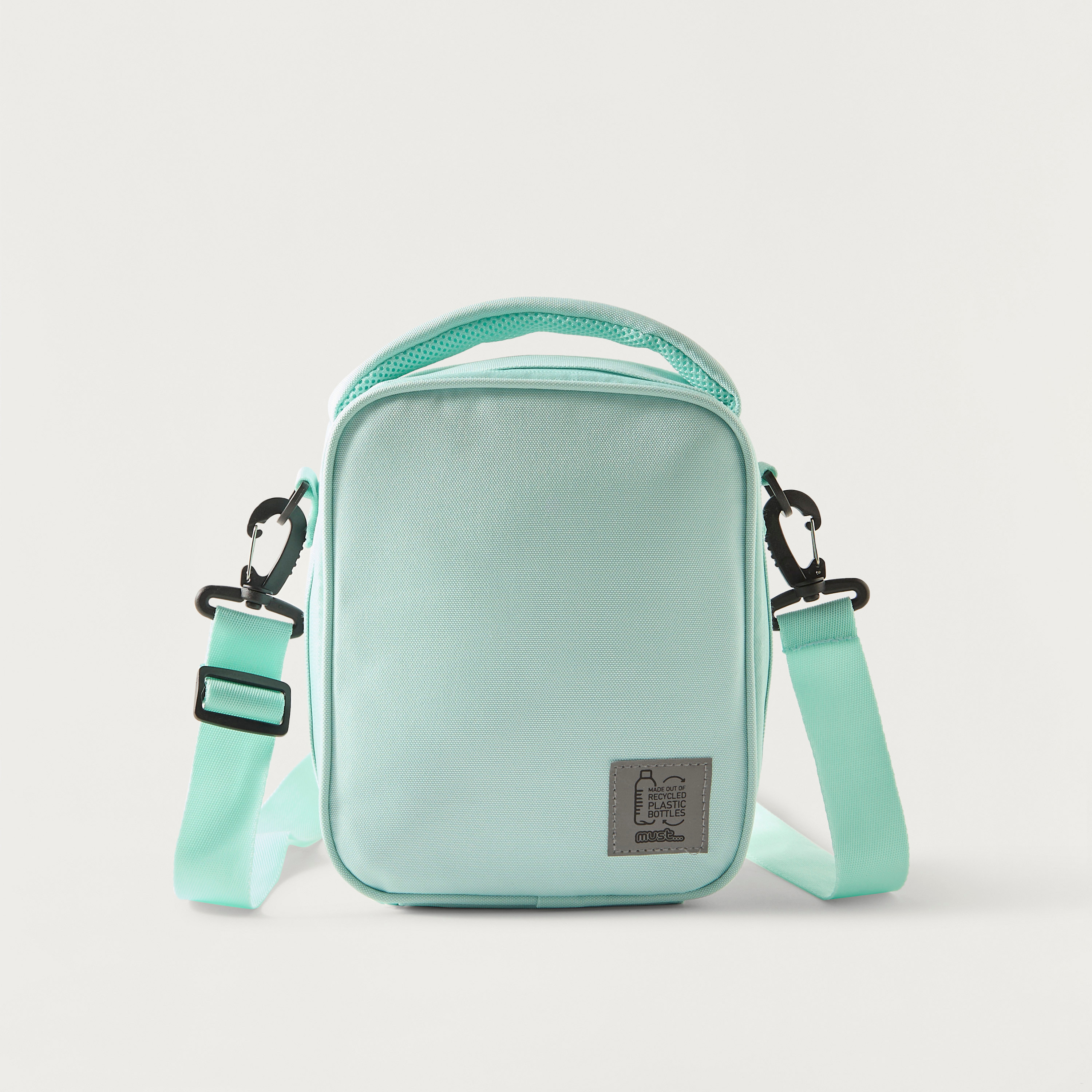 شنطة غداء سادة بحزام قابل للتعديل وسحاب إغلاق من ماست-school-lunchessentials-lunchbags-image-1