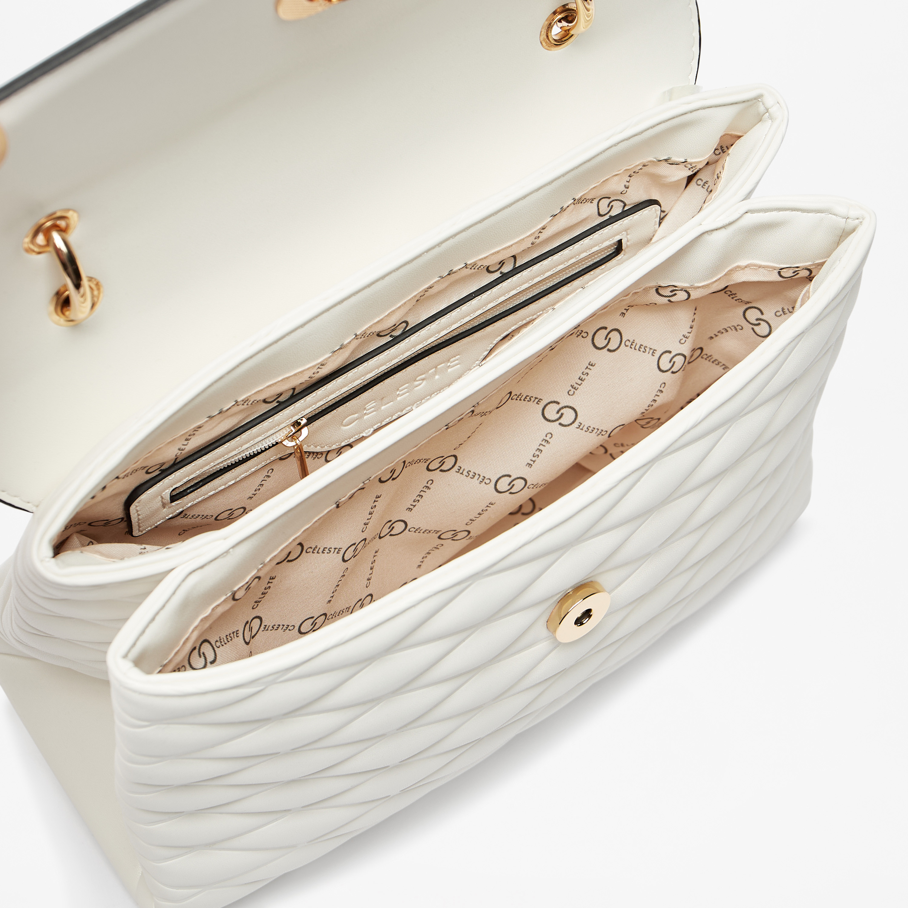 شنطة ساتشيل مبطنة بمقبض علوي وزر إغلاق من سيليست-women-bagsandwallets-handbags-image-5