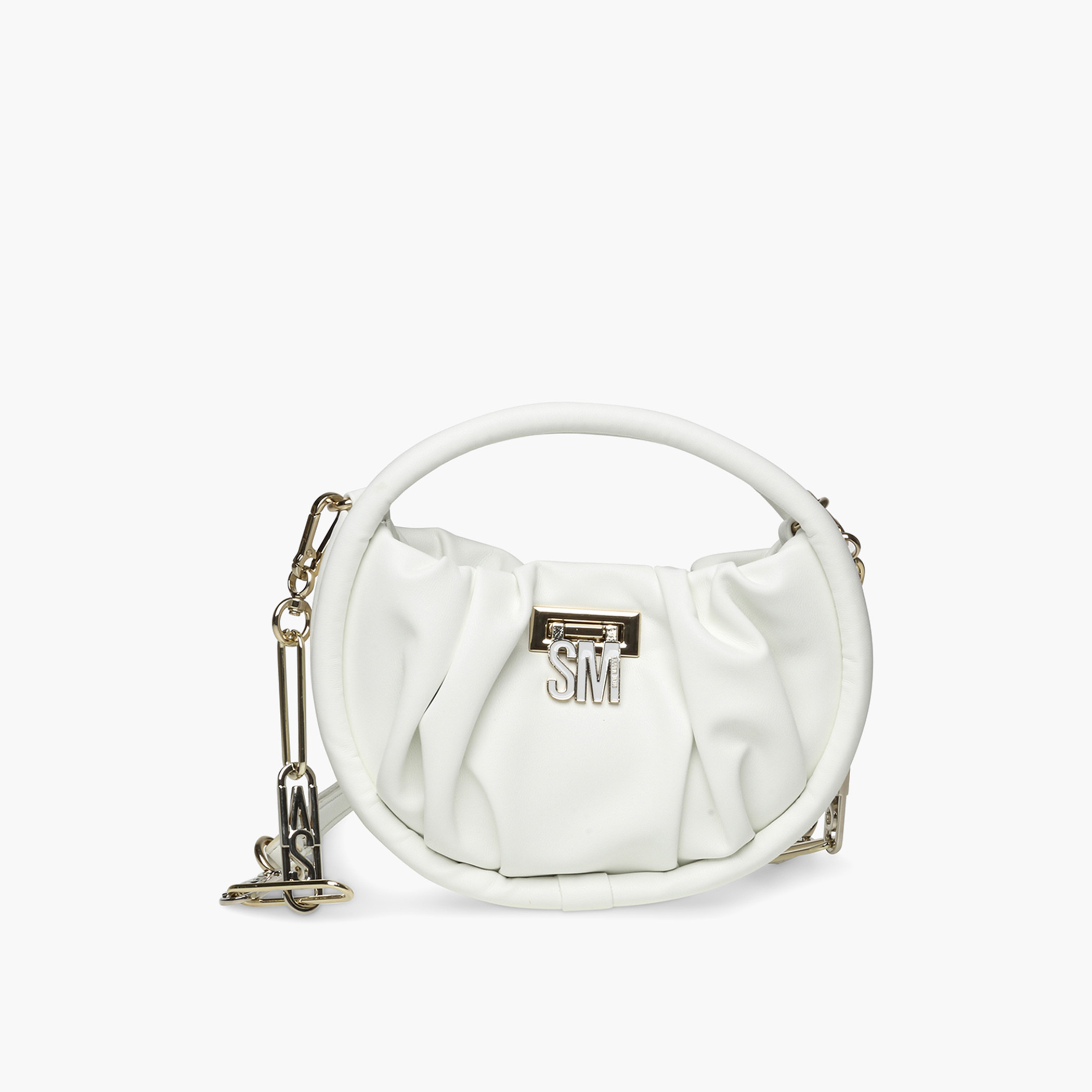 Shop Steve Madden Solid Crossbody Bag with Detachable Strap