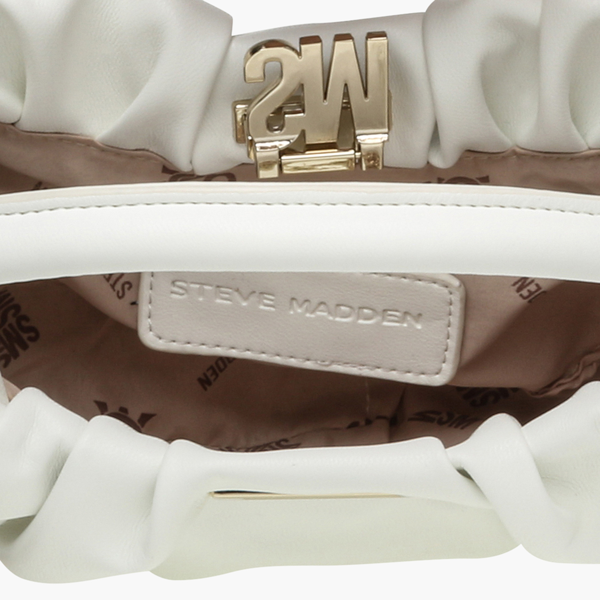 Shop Steve Madden Solid Crossbody Bag with Detachable Strap