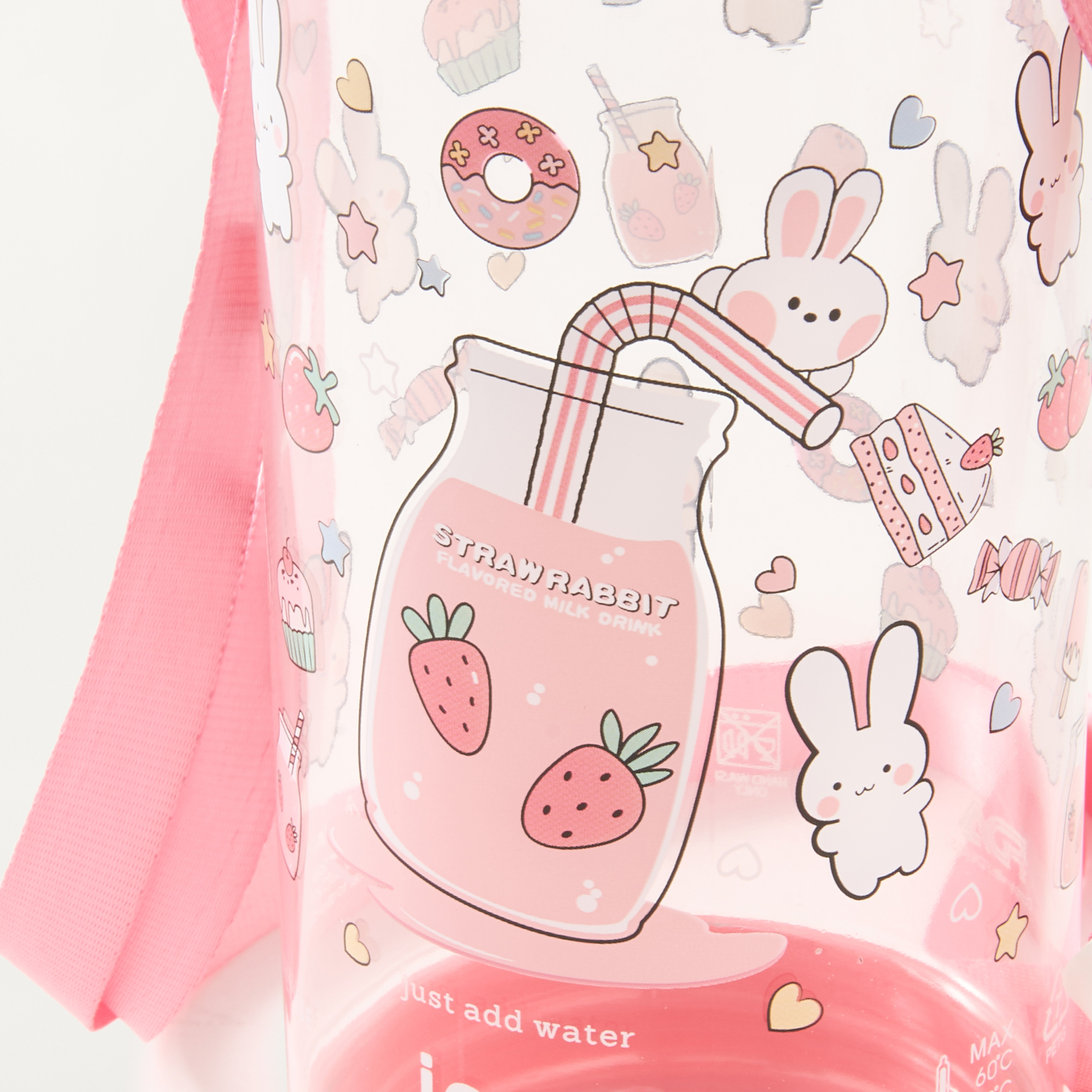 قارورة مياه بقشة وغطاء قلاب وحزام قابل للفصل وطبعات من آيكون- 580 مل-school-waterbottles-image-4