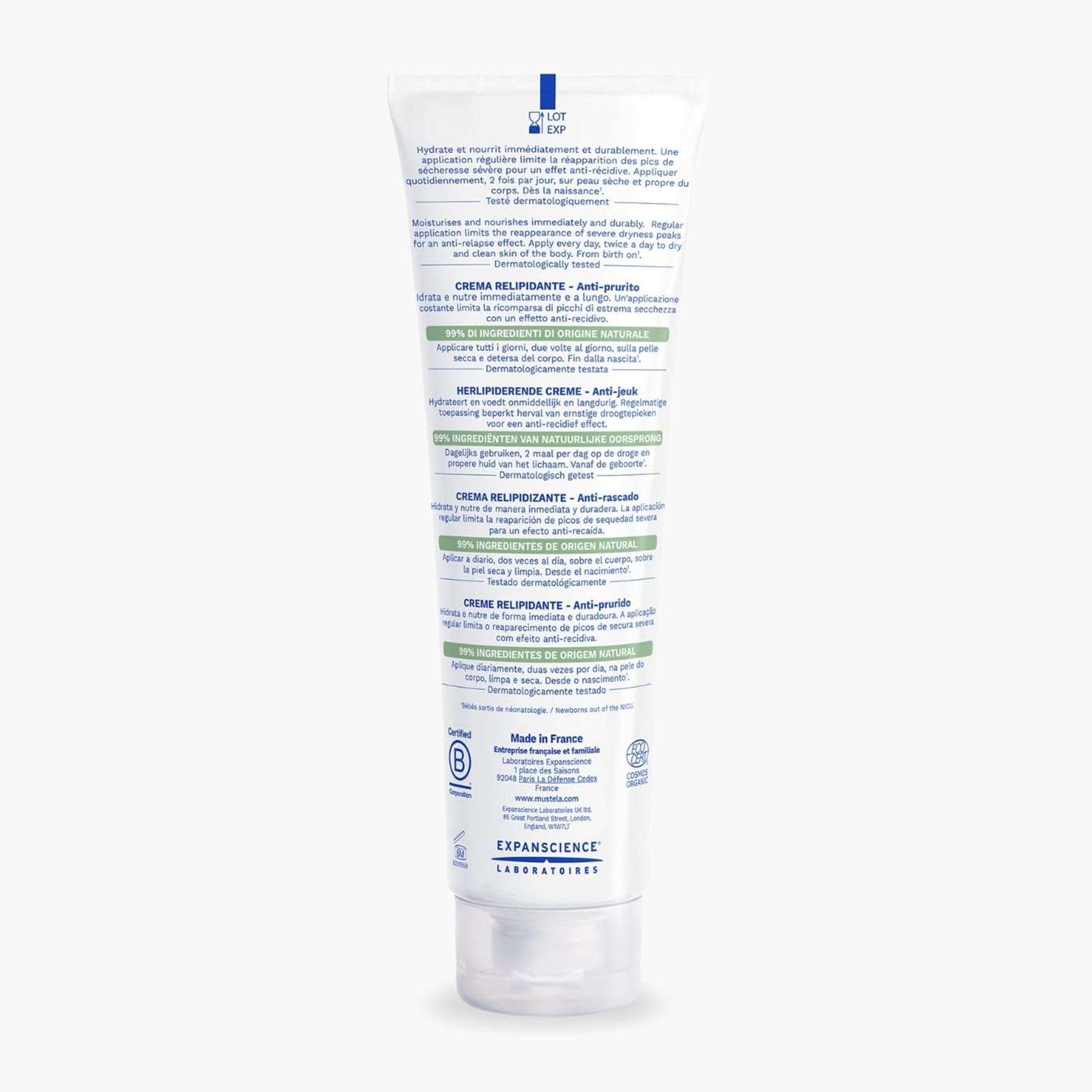 كريم ستيلاتوبيا لتجديد الدهون من موستيلا - 150 مل-baby-bathandcare-hairbodyskincare-image-2