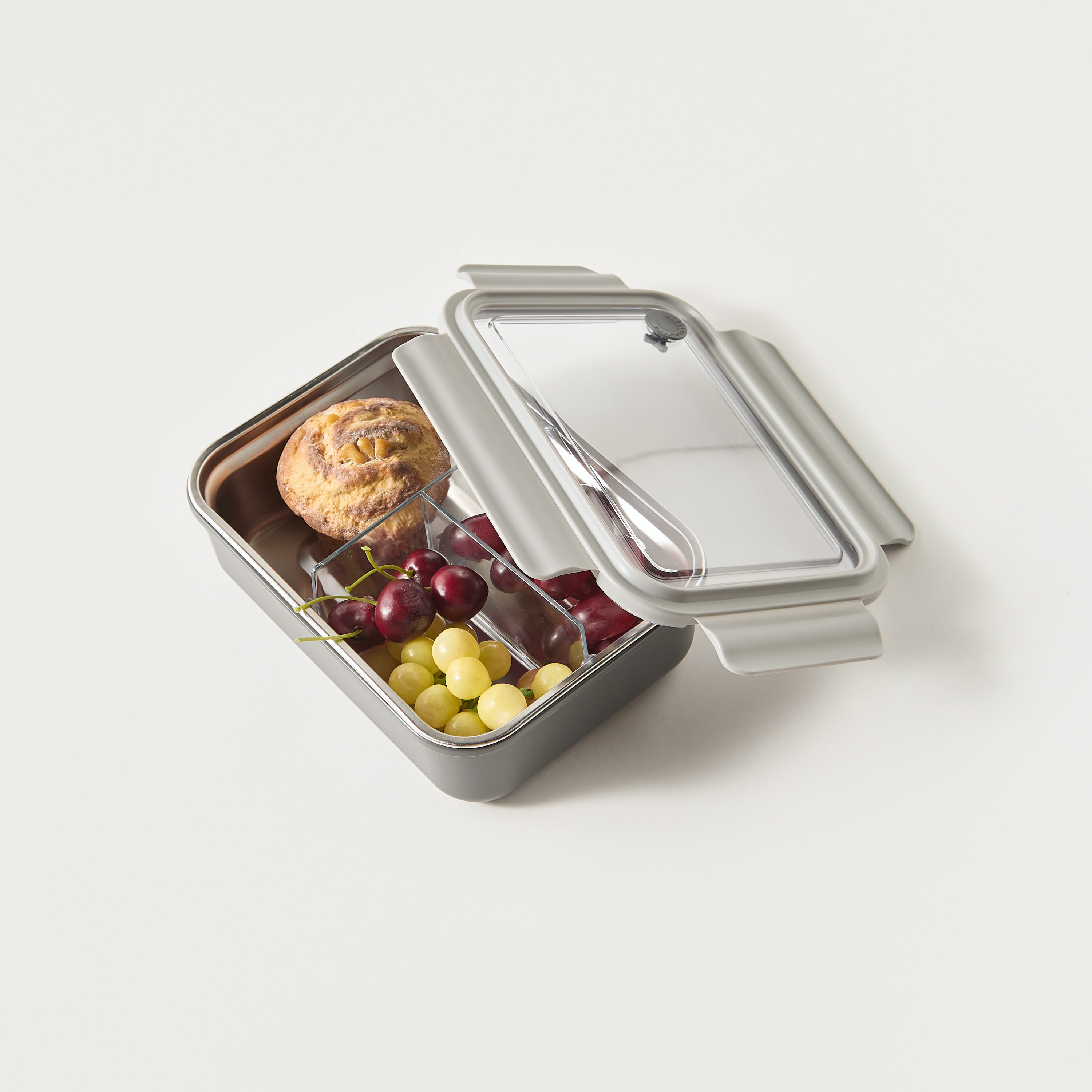 Solid Sectioned Lunch Box with Foldable Fork-school-lunchessentials-lunchboxes-image-5