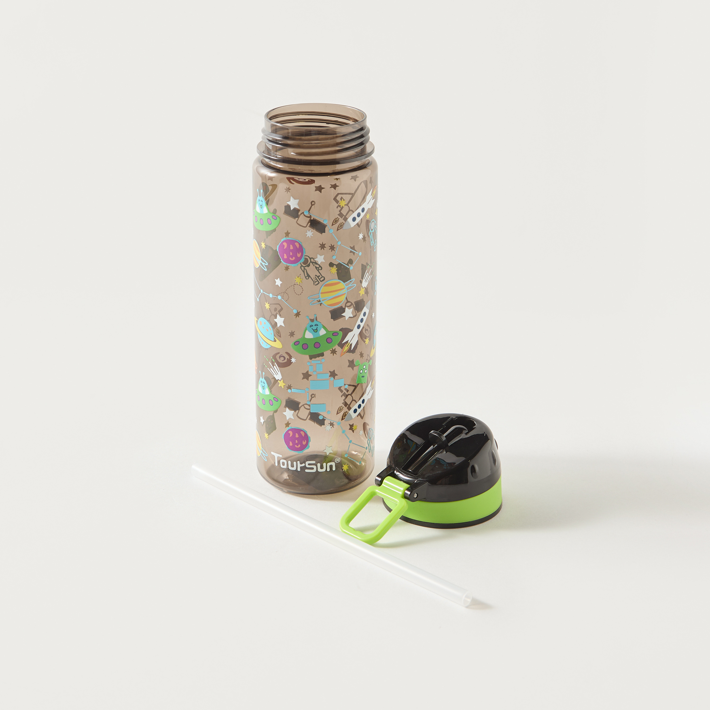 Toursun Printed Sipper Water Bottle with Side Handle - 640 ml-school-waterbottles-image-4