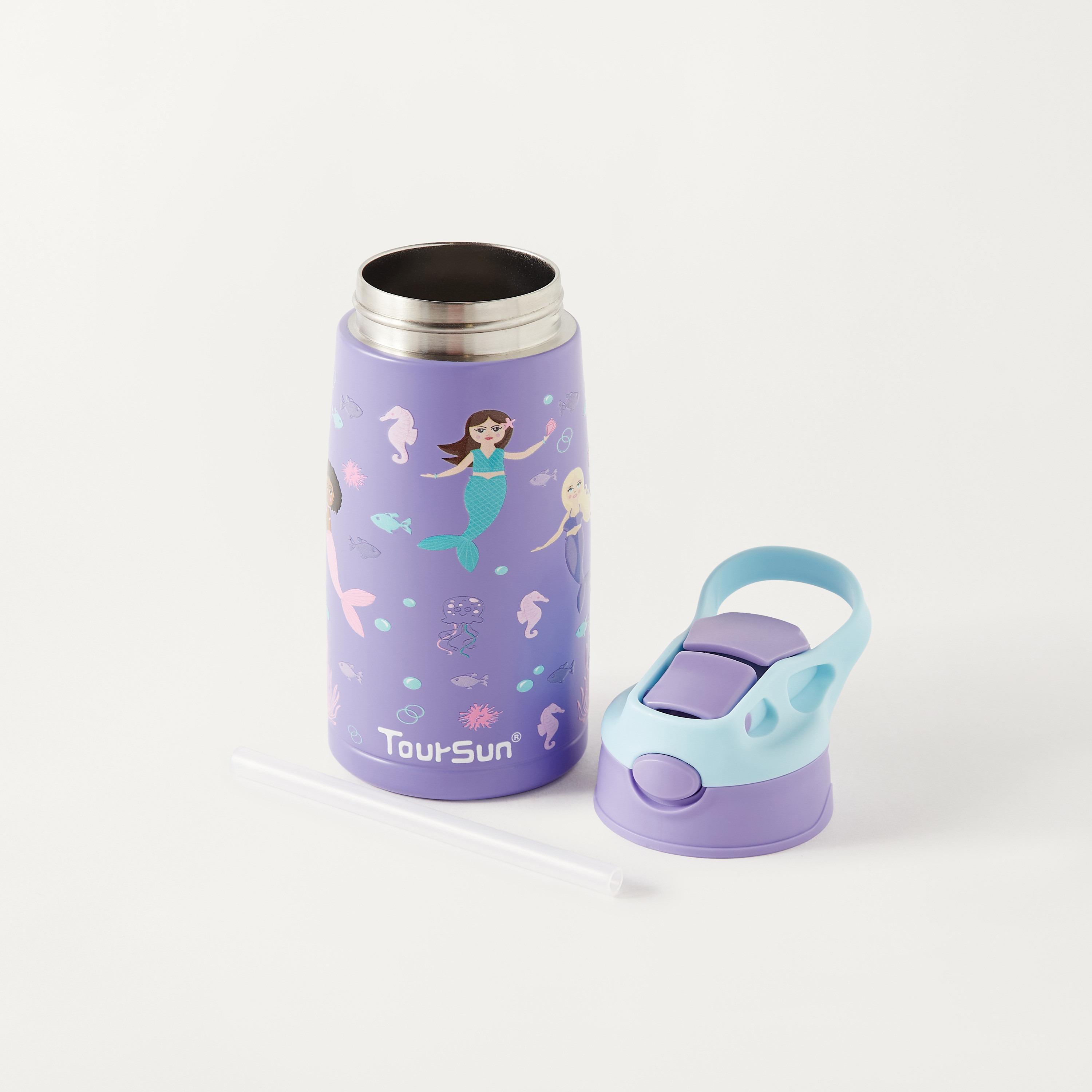 Buy Toursun Printed Double Wall Water Bottle - 300 ml Online ...