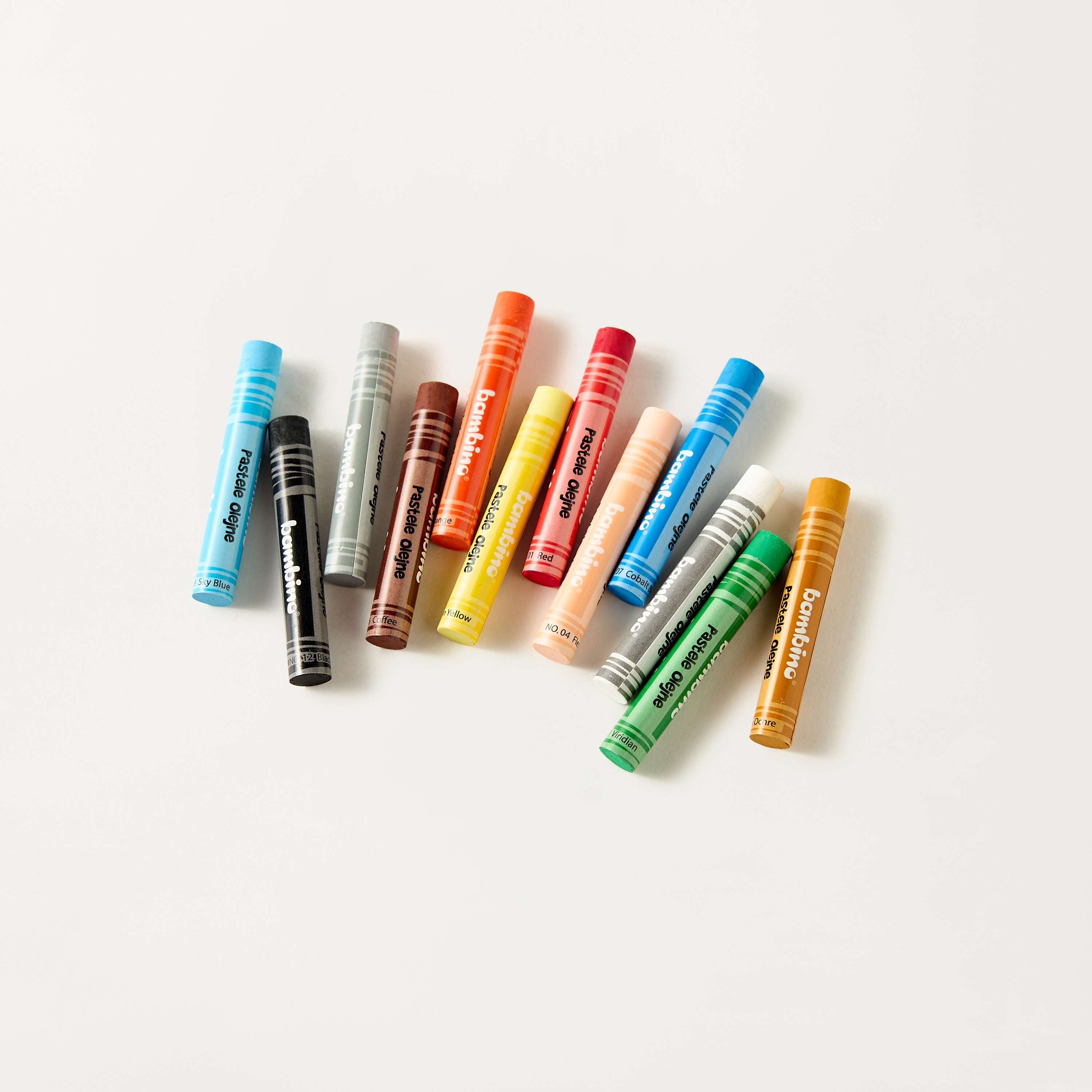 Bambino 12-Piece Oil Pastel Set-school-stationery-accessories-image-2