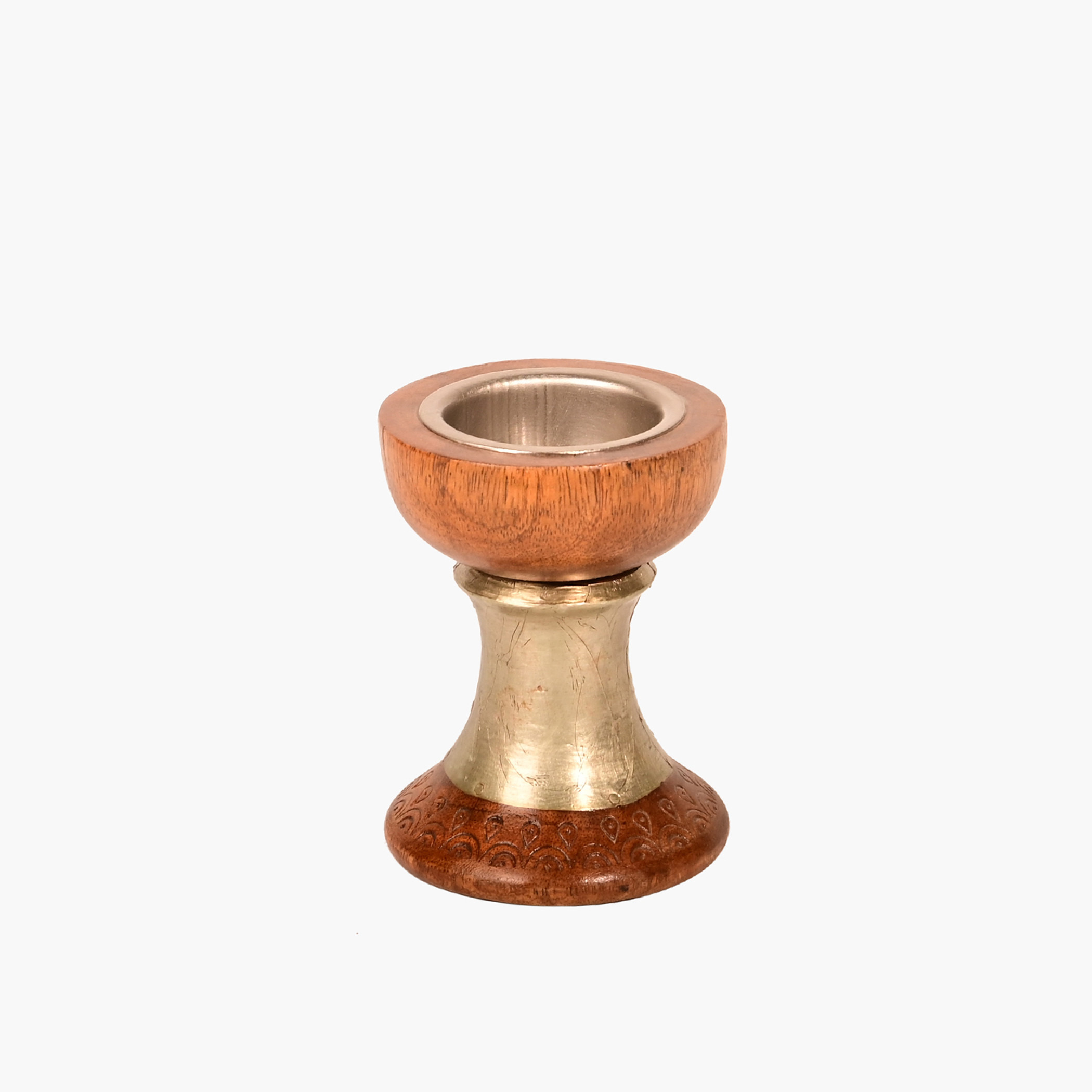 Home Carving Wooden Candleholder-household-decor-candleholdersandlanterns-image-4