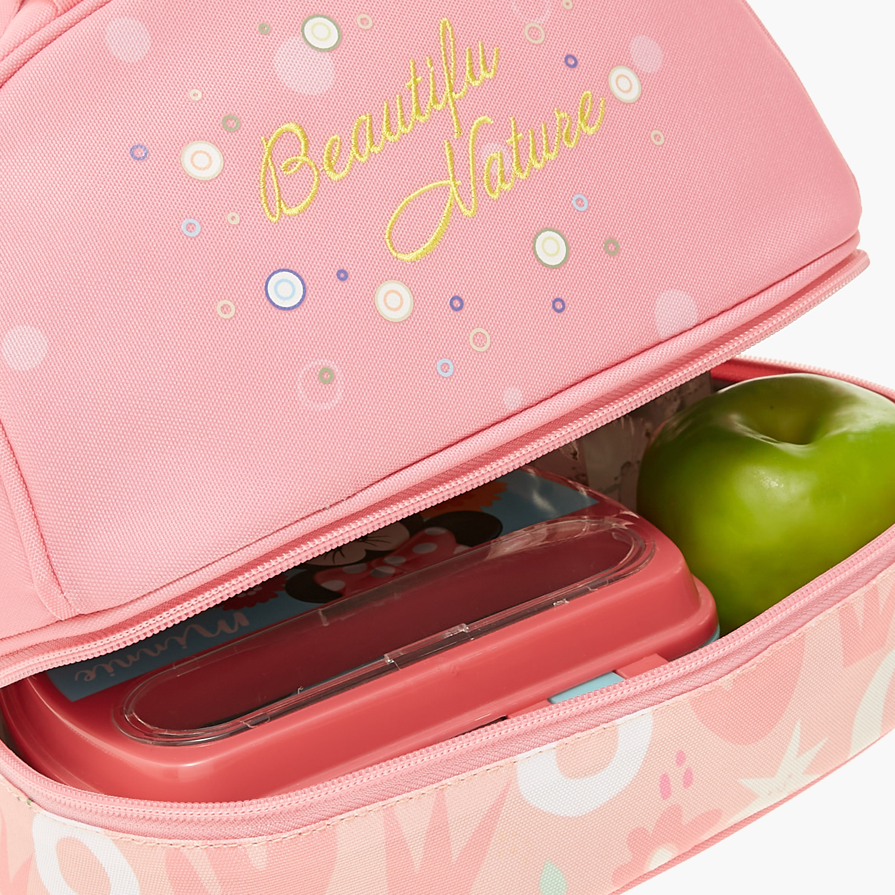 شنطة غداء بحزام قابل للفصل وسحاب إغلاق وطبعات من جونيورز-school-lunchessentials-lunchbags-image-7