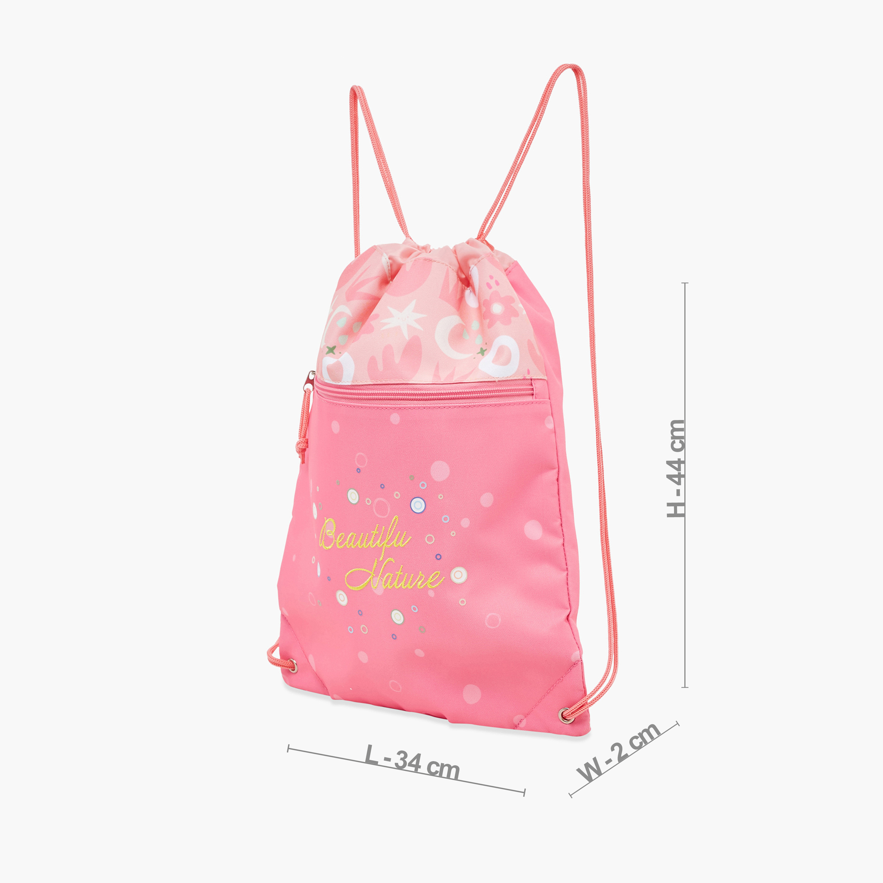 Juniors Floral Print Drawstring Bag-girls-accessories-bags-image-2