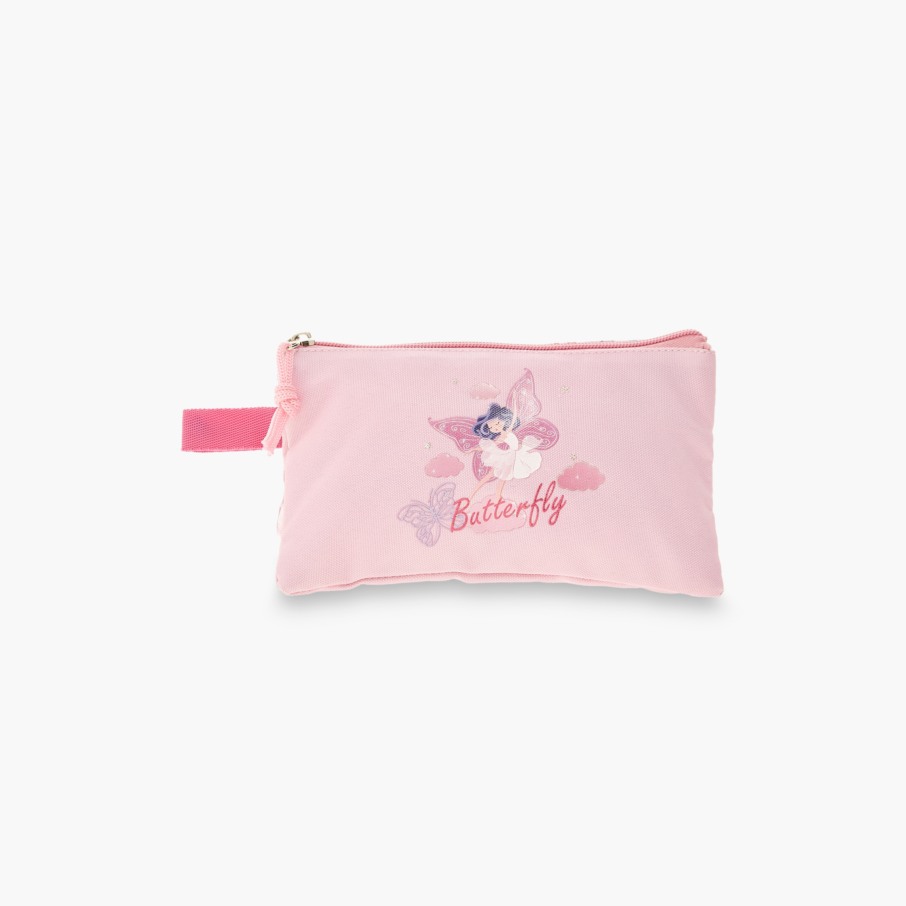 مقلمة بسحاب إغلاق ومقبض وطبعات من جونيورز-school-stationery-pencilcases-image-1