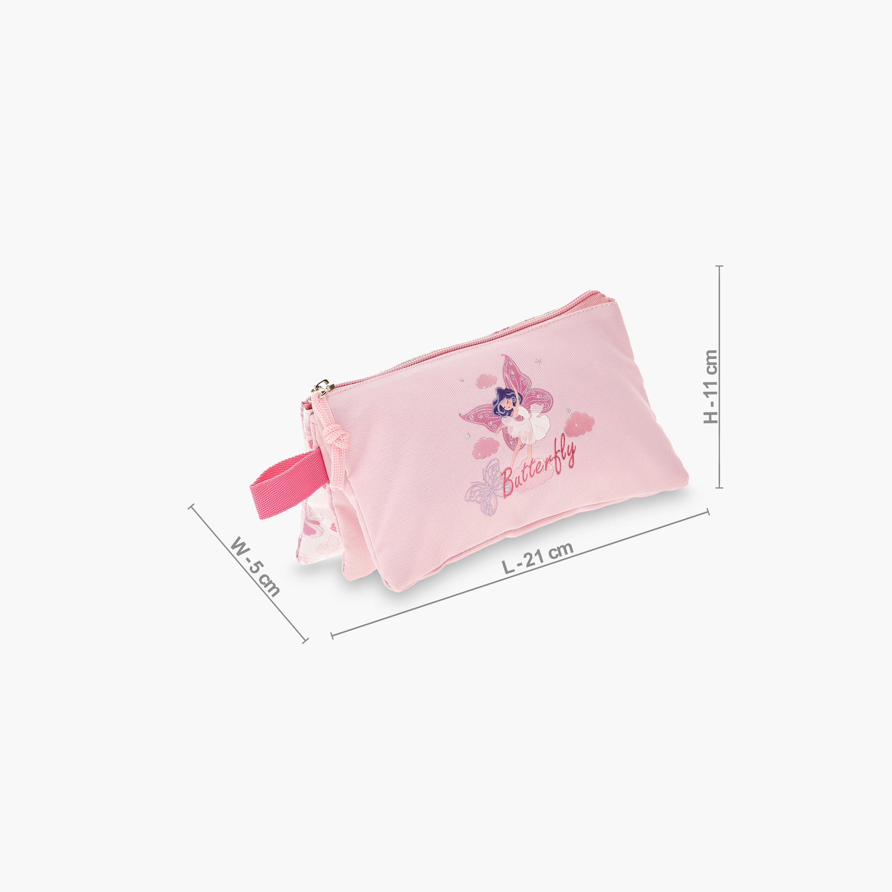 مقلمة بسحاب إغلاق ومقبض وطبعات من جونيورز-school-stationery-pencilcases-image-2