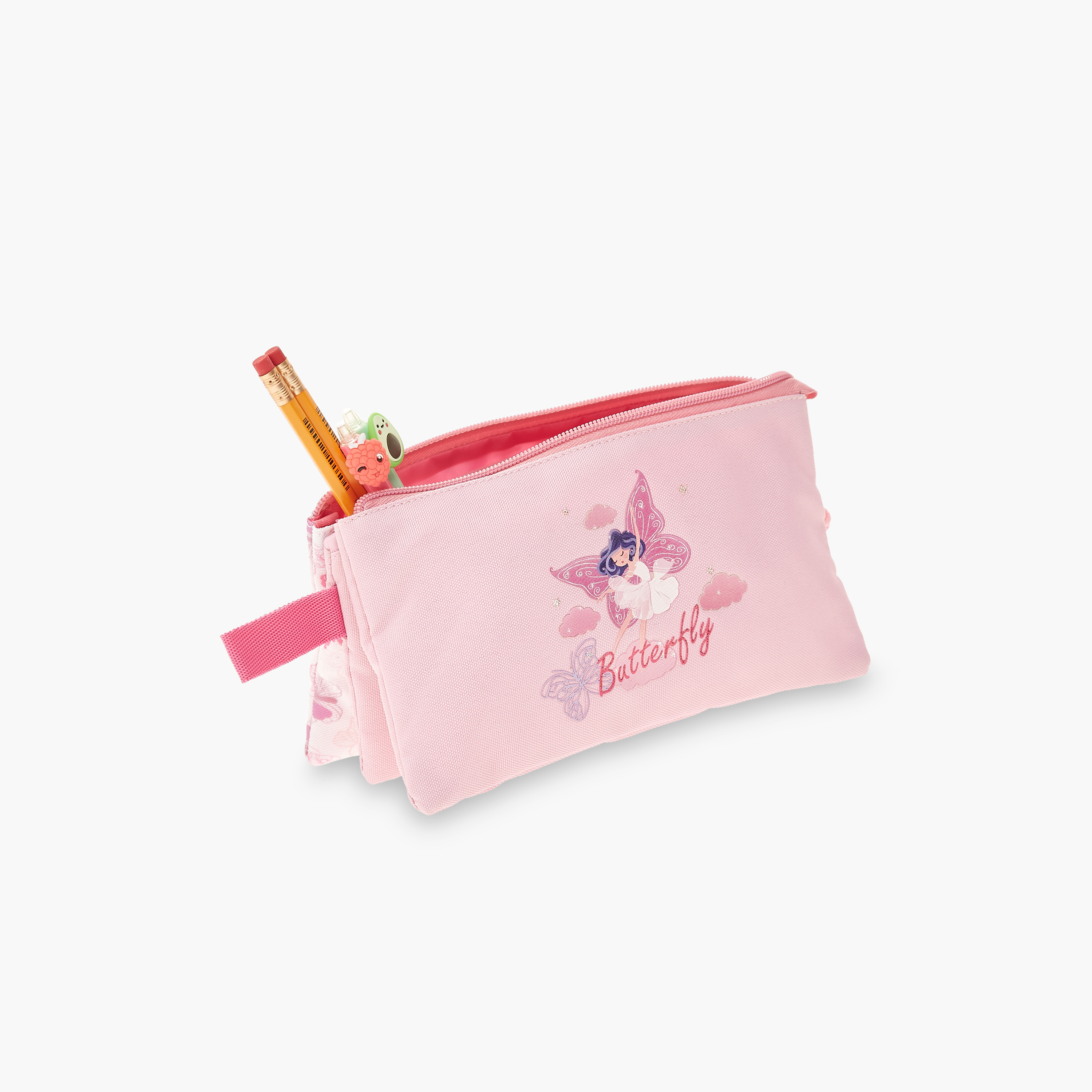 مقلمة بسحاب إغلاق ومقبض وطبعات من جونيورز-school-stationery-pencilcases-image-7