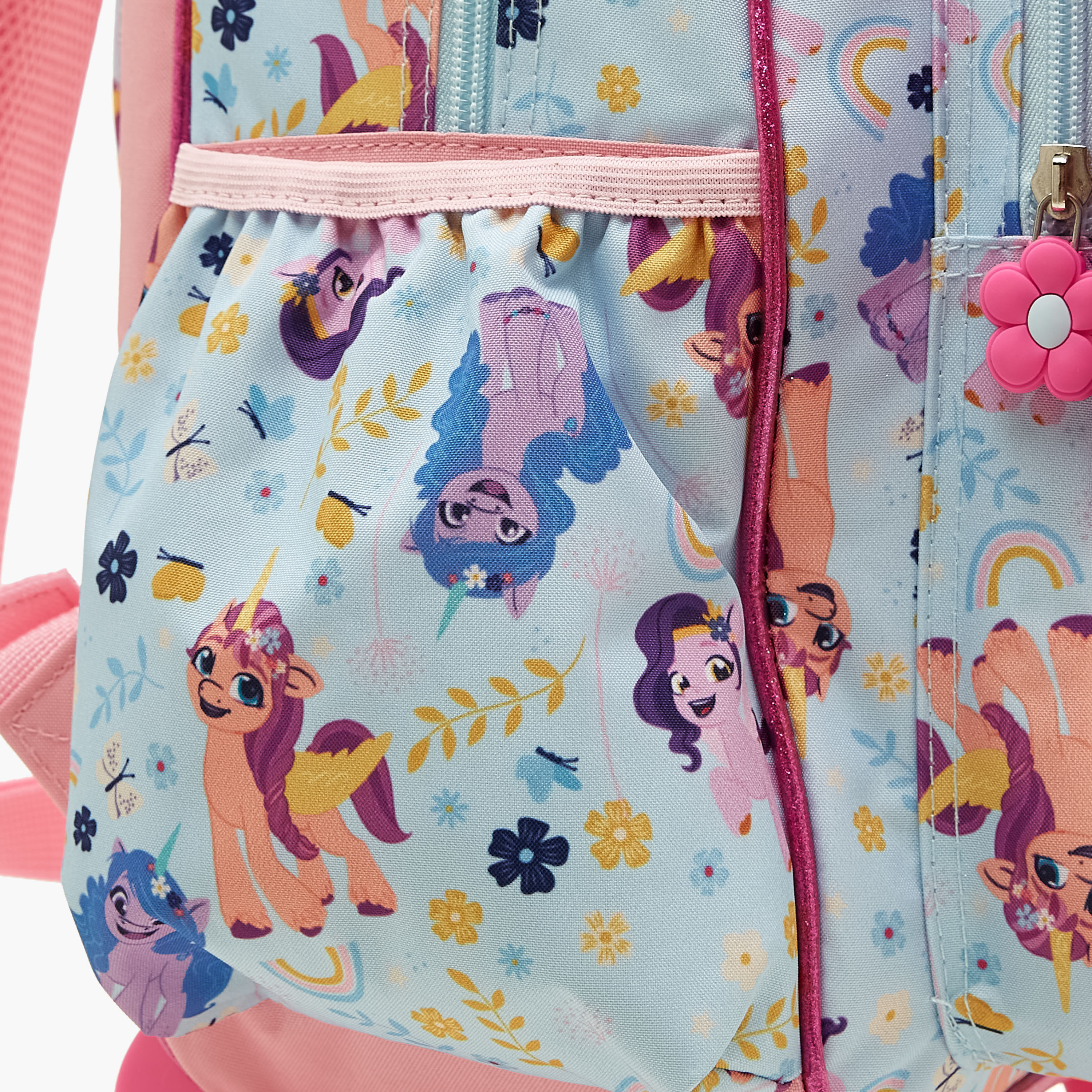 My Little Pony Print Trolley Backpack with Retractable Handle and Adjustable Straps -16 inches-school-bagsandbackpacks-trolleybags-image-7