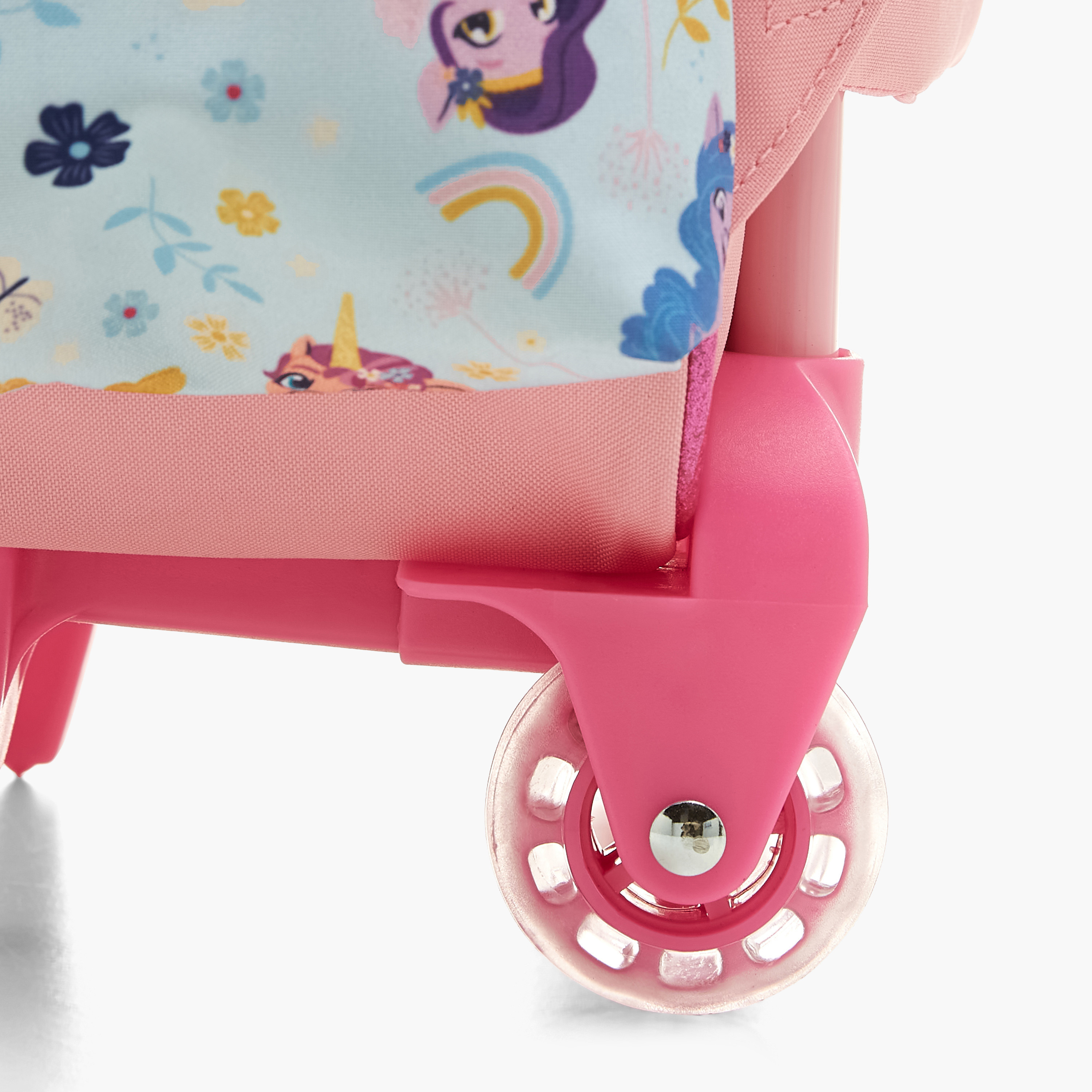 My Little Pony Print Trolley Backpack with Retractable Handle and Adjustable Straps -16 inches-school-bagsandbackpacks-trolleybags-image-9