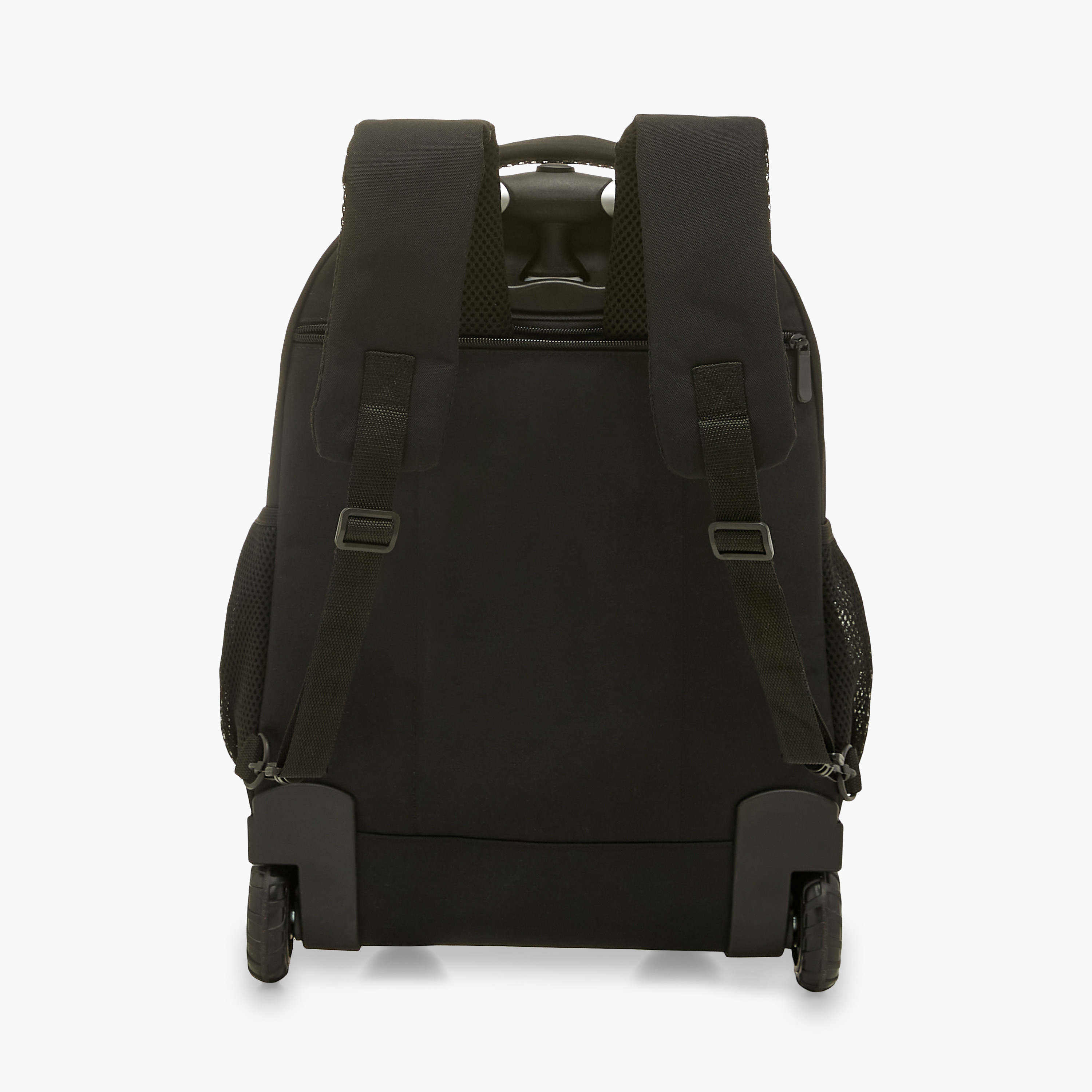 Hogwarts Print Trolley Backpack with Retractable Handle - 20 inch-school-bagsandbackpacks-trolleybags-image-5