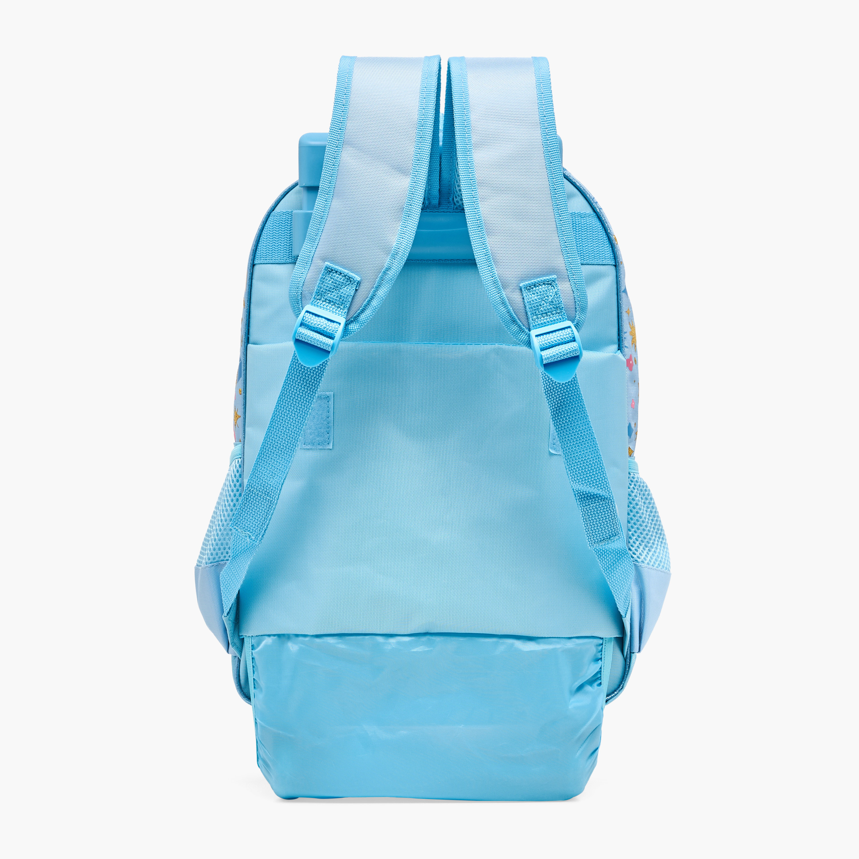 Frozen Print Trolley Backpack with Retractable Handle - 16 inches-cpkids-backtoschool-schoolbagsandbackpacks-trolleybags-image-5