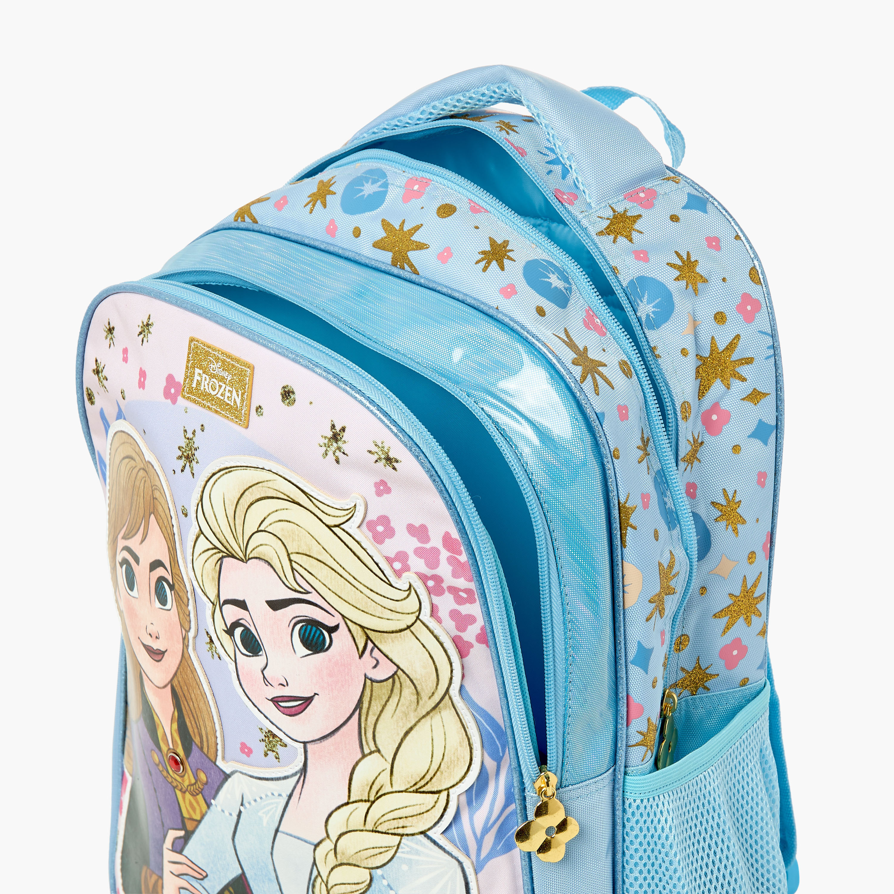 Frozen Print Backpack with Zip Closure and Adjustable Straps - 16 inches-school-bagsandbackpacks-backpacks-image-7