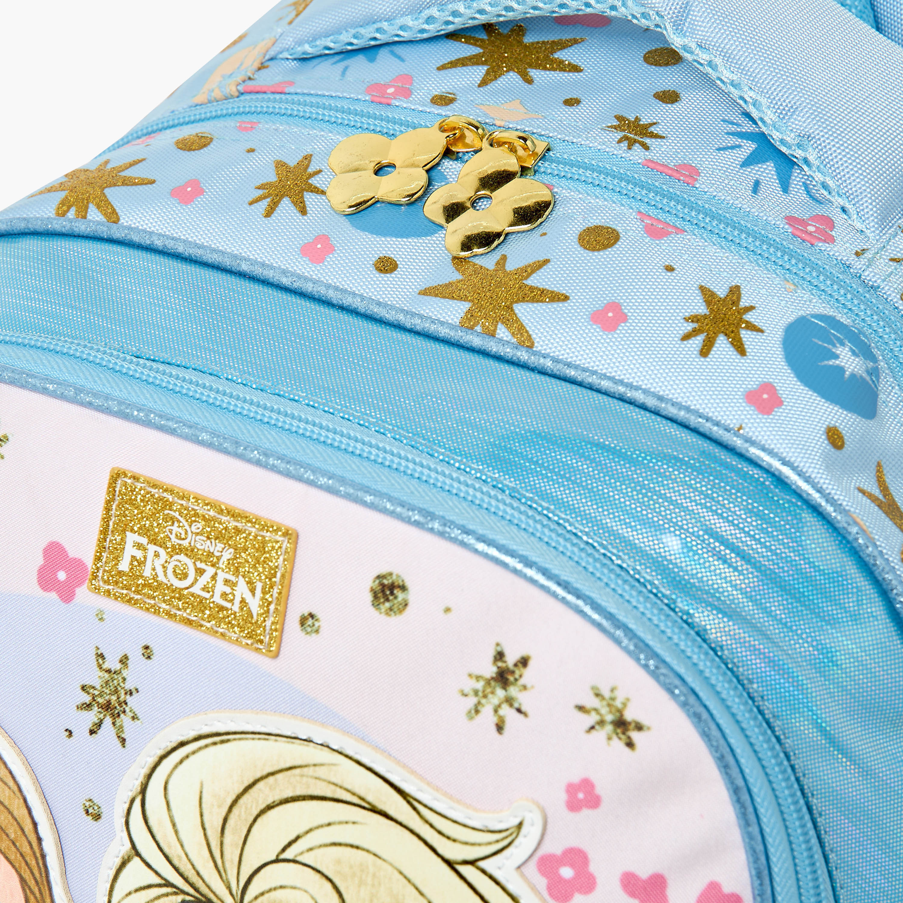 Frozen Print Backpack with Zip Closure and Adjustable Straps - 16 inches-school-bagsandbackpacks-backpacks-image-9