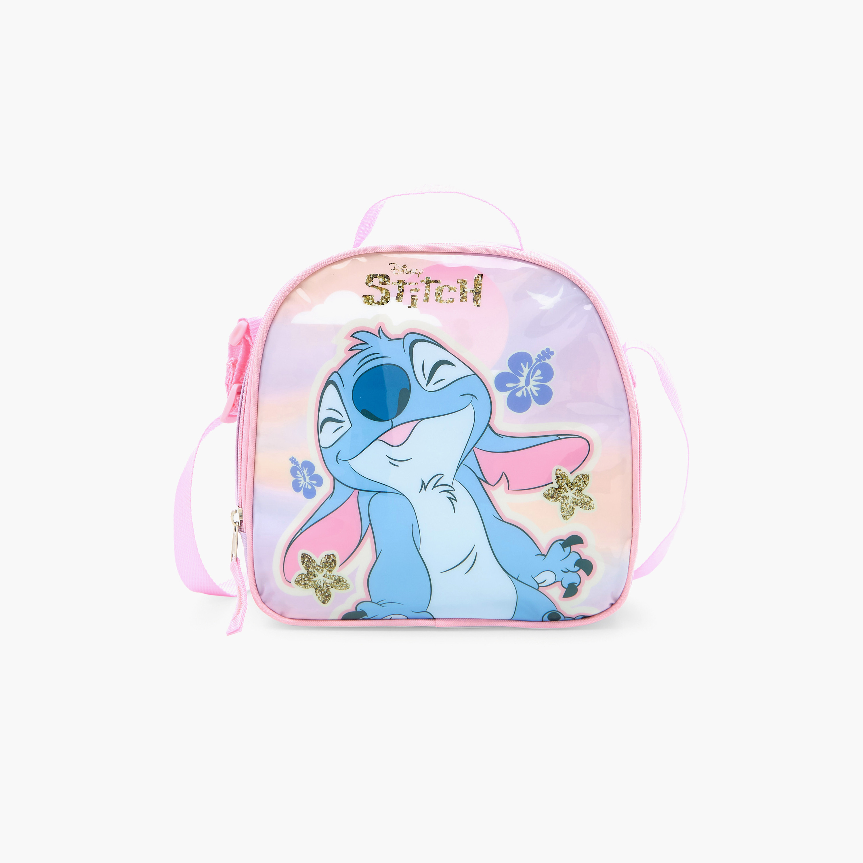 Disney Stitch Print Trolley Backpack with Lunch Bag and Pencil Pouch - 16 inches-school-bagsandbackpacks-trolleybags-image-14