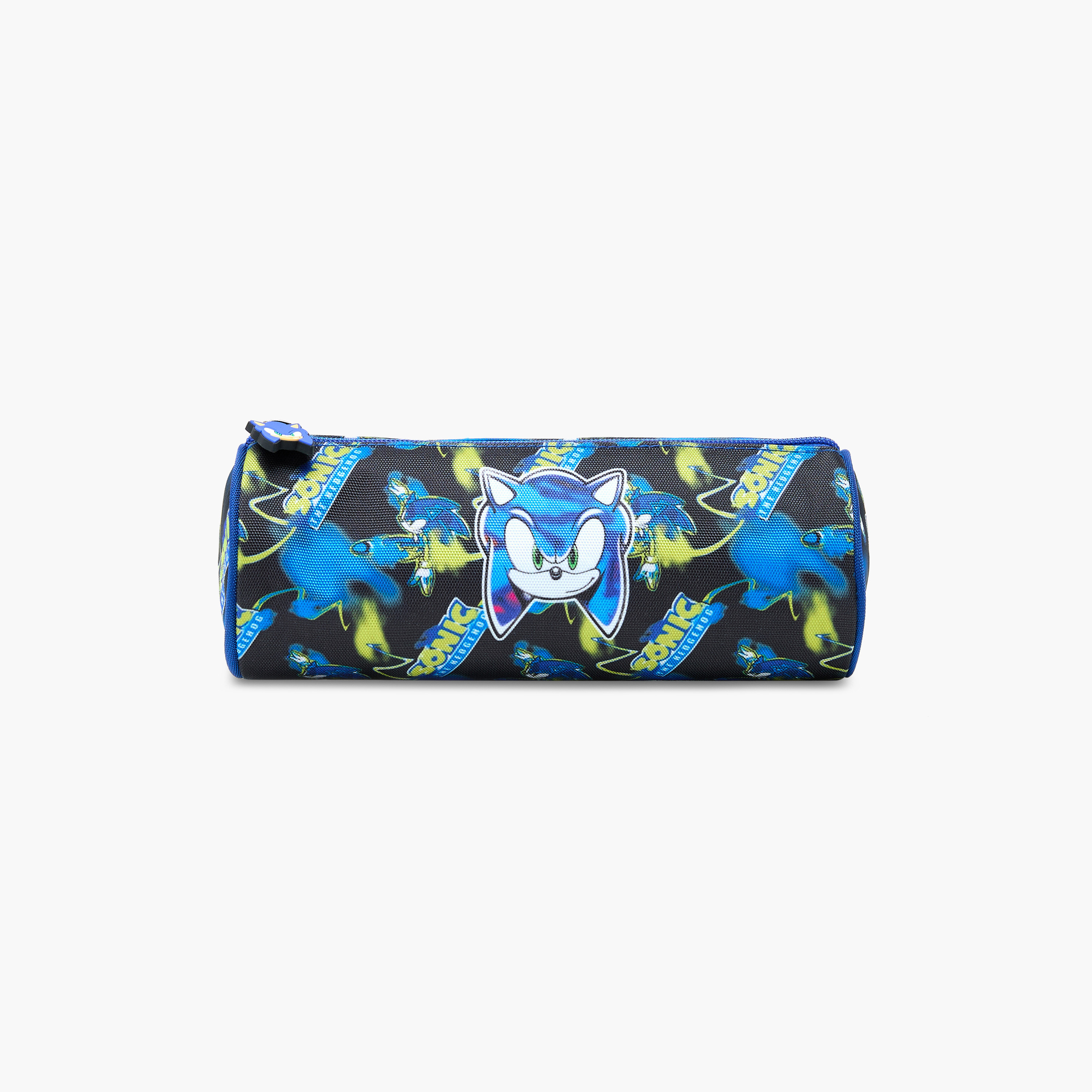 مقلمة بسحاب إغلاق وطبعات سونيك ذا هيدجهوج-school-stationery-pencilcases-image-1