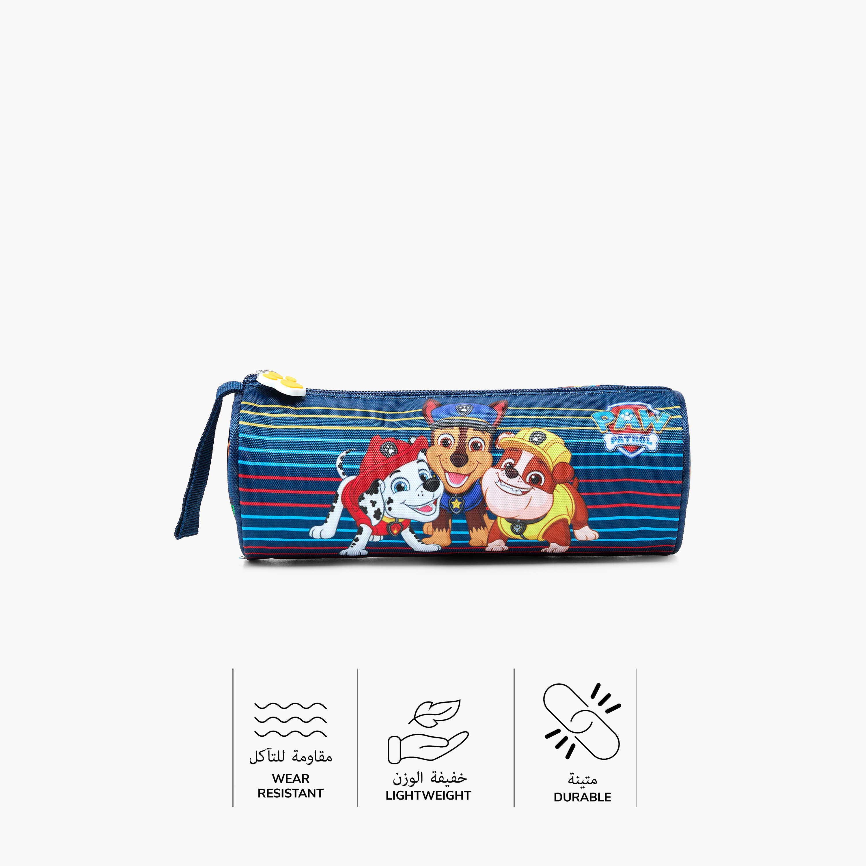 PAW Patrol Print Pencil Pouch with Zip Closure-school-stationery-pencilcases-image-4